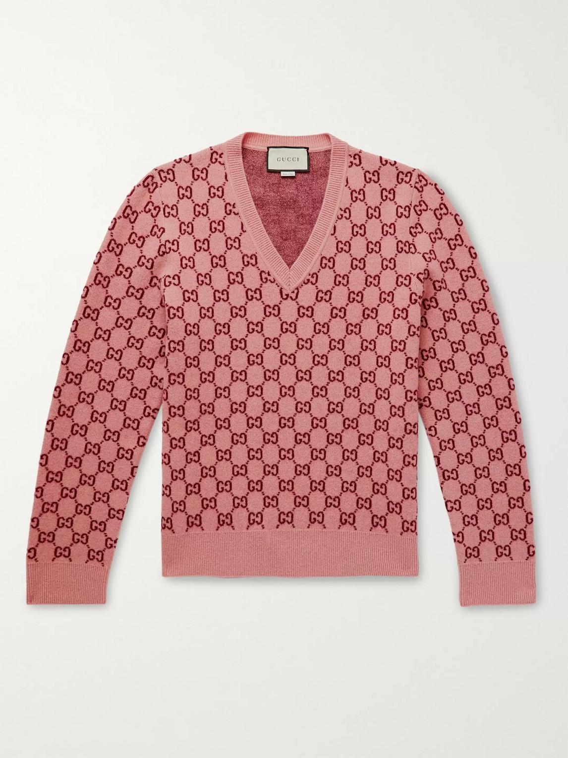 Gucci sweater pink new arrivals