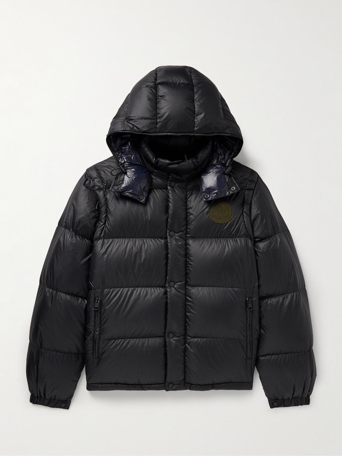 Moncler men's black puffer jacket online