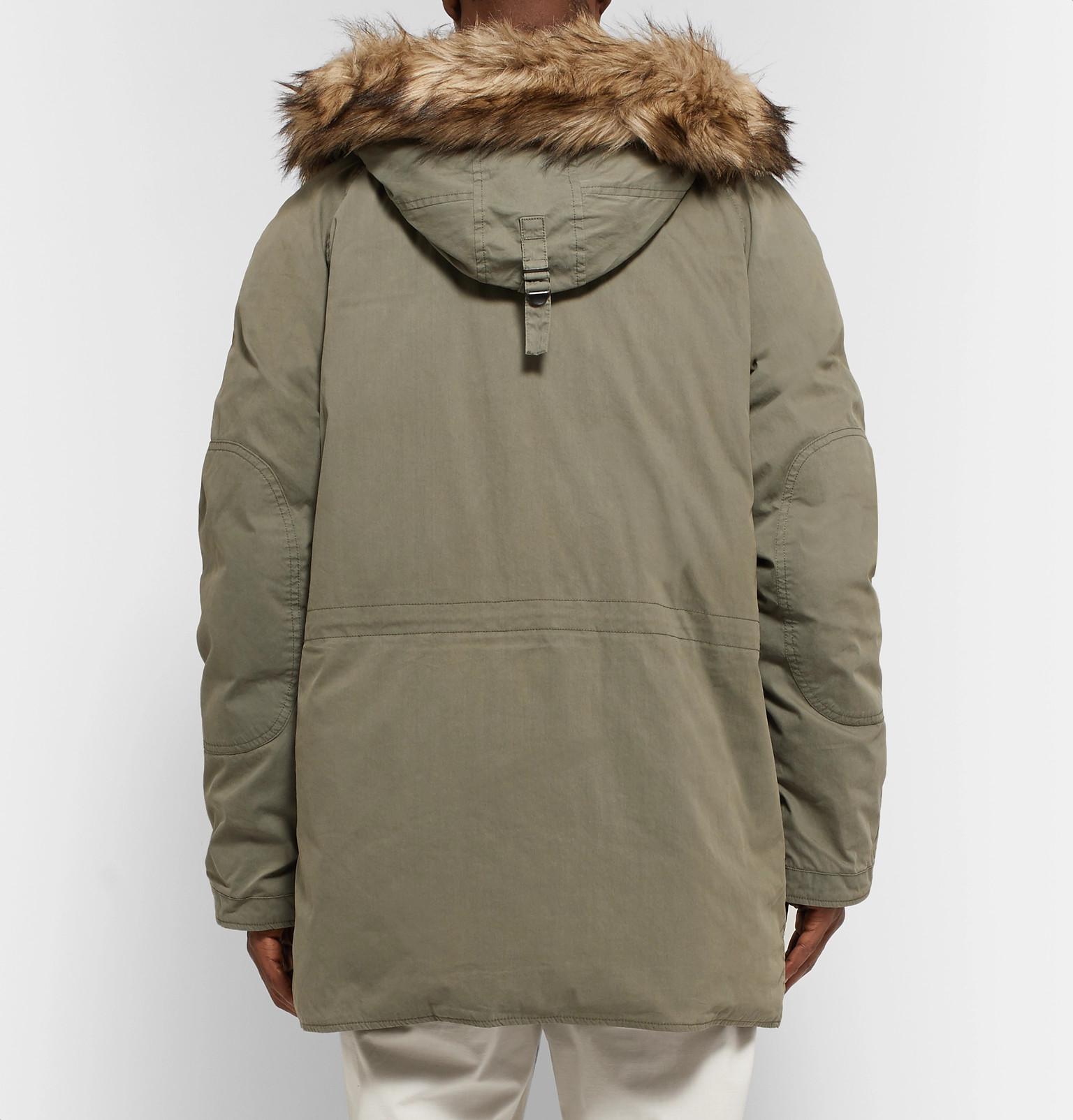polo hooded down jacket