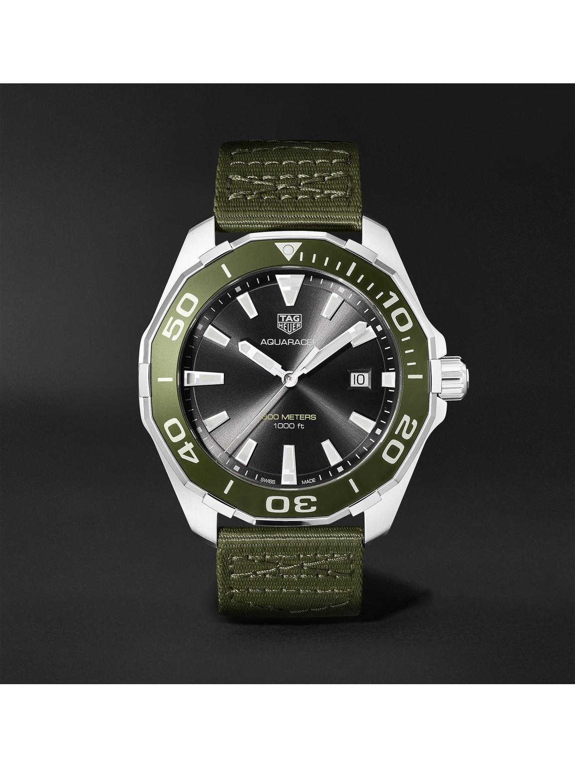  TAG Heuer Aquaracer Professional 300 Automatic Watch - Diameter  43 mm WBP201B.BA0632 : Clothing, Shoes & Jewelry