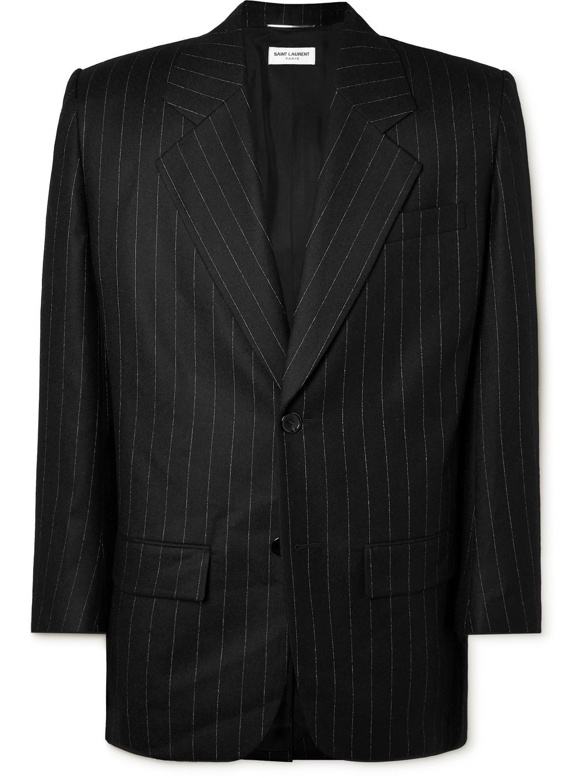 ベスト・ジレ SAINT LAURENT Certified wool Tuxedo Blazer with silk Certified wool Tuxedo Blazer with silk lining SAINT LAURENT
