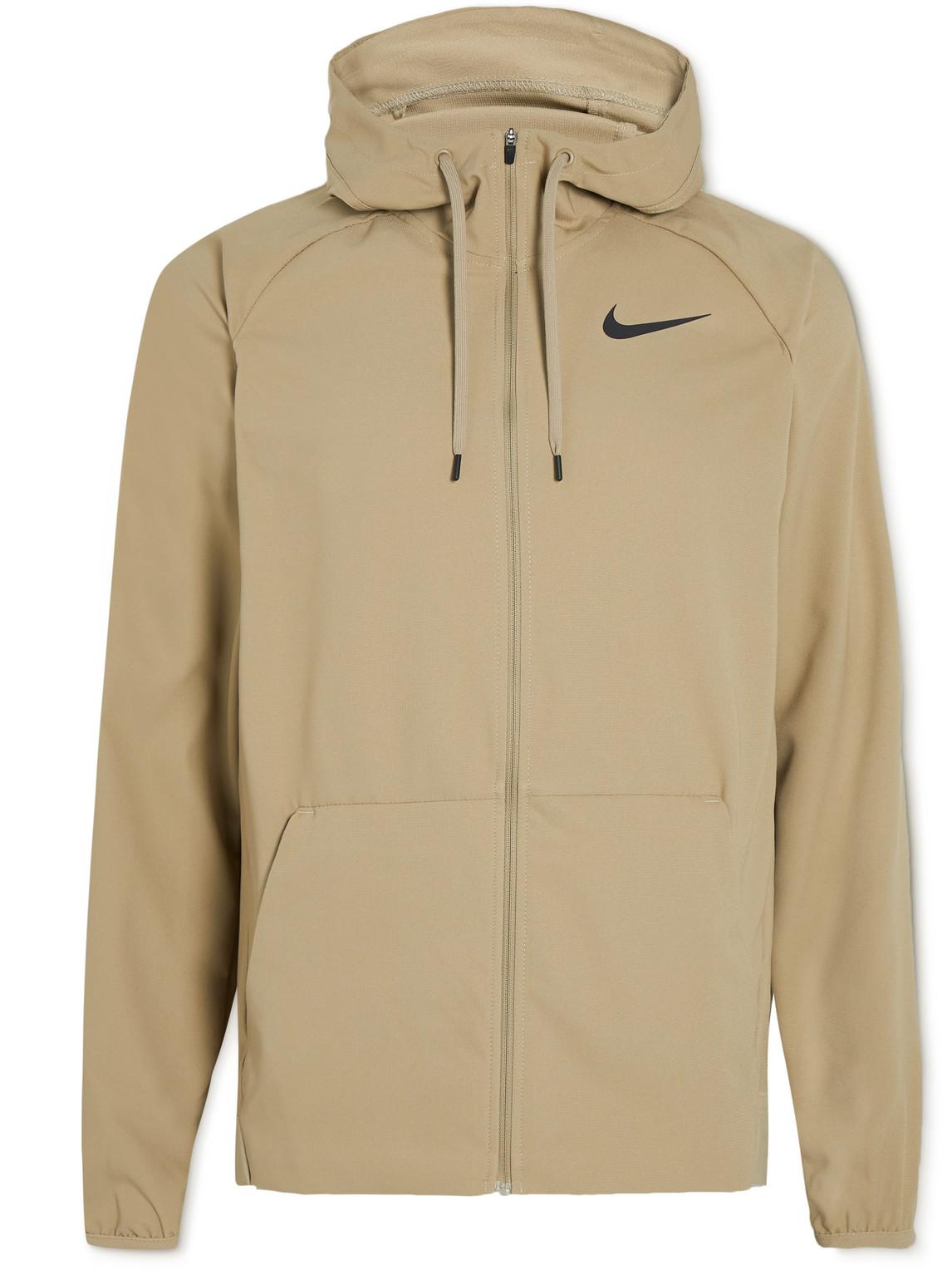Nike Flex Dri-fit Hooded Jacket in Natural for Men | Lyst