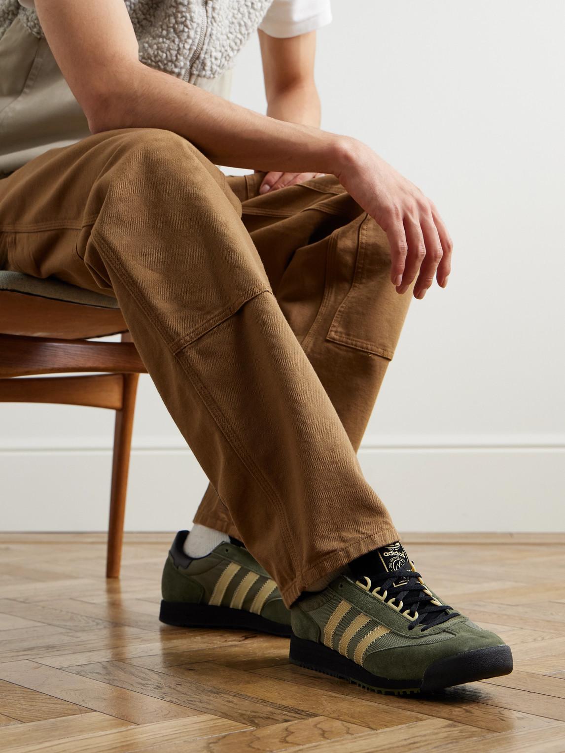 adidas Originals Company Sl83 Spzl Suede in Green for Men