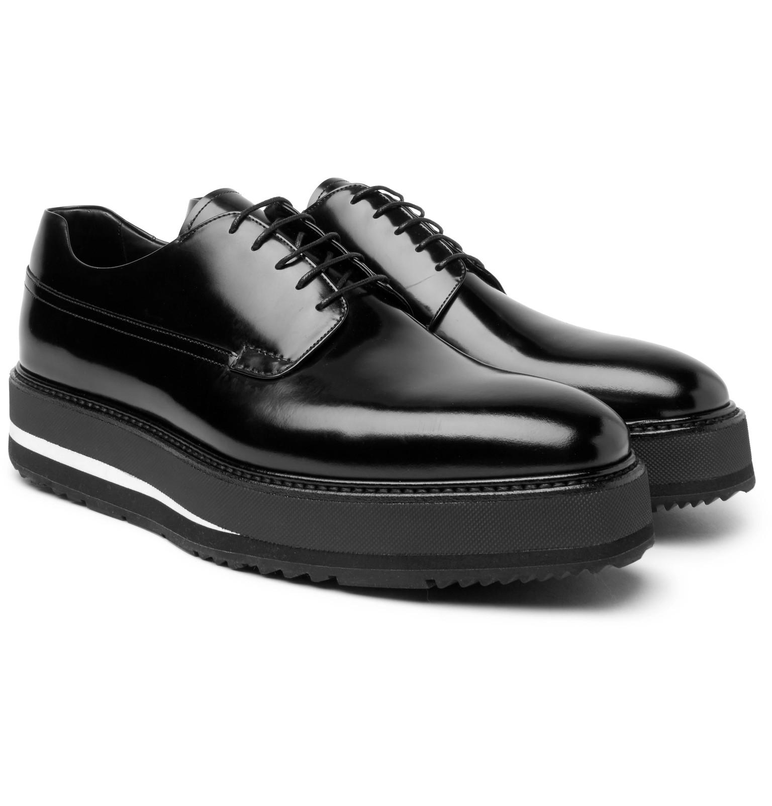 prada spazzolato leather derby shoes, OFF 78%,www.amarkotarim.com.tr