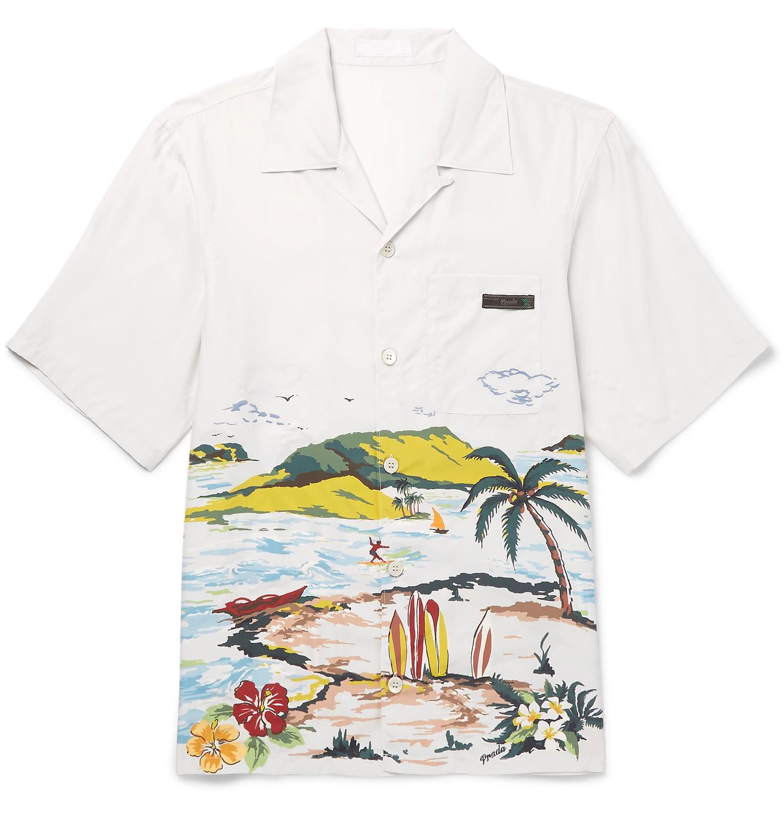 Prada camp collar hotsell
