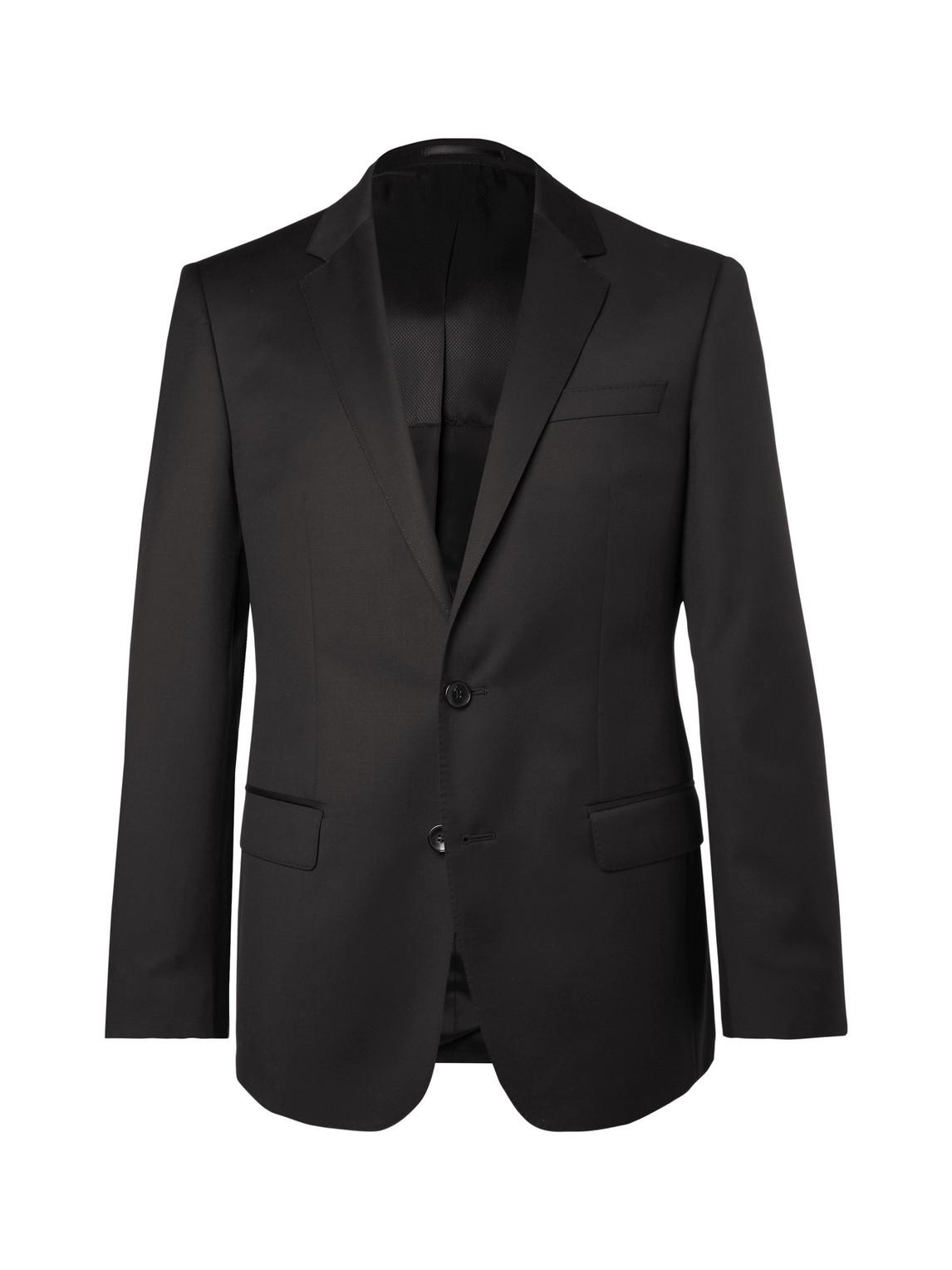 BOSS by HUGO BOSS Black Hayes Slim-fit Super 120s Virgin Wool Suit Jacket  for Men | Lyst