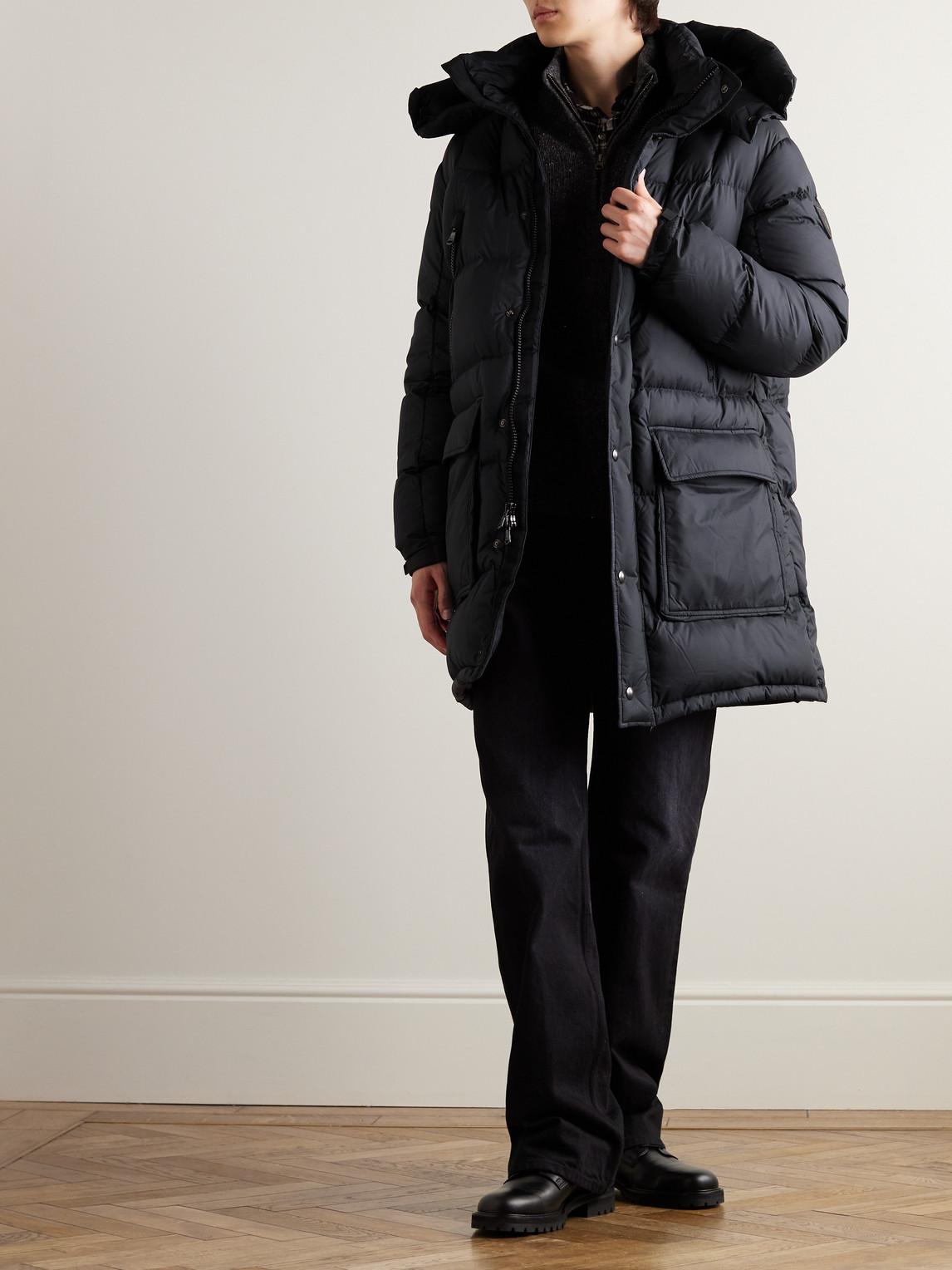 Polo ralph lauren men's hooded ripstop down coat best sale