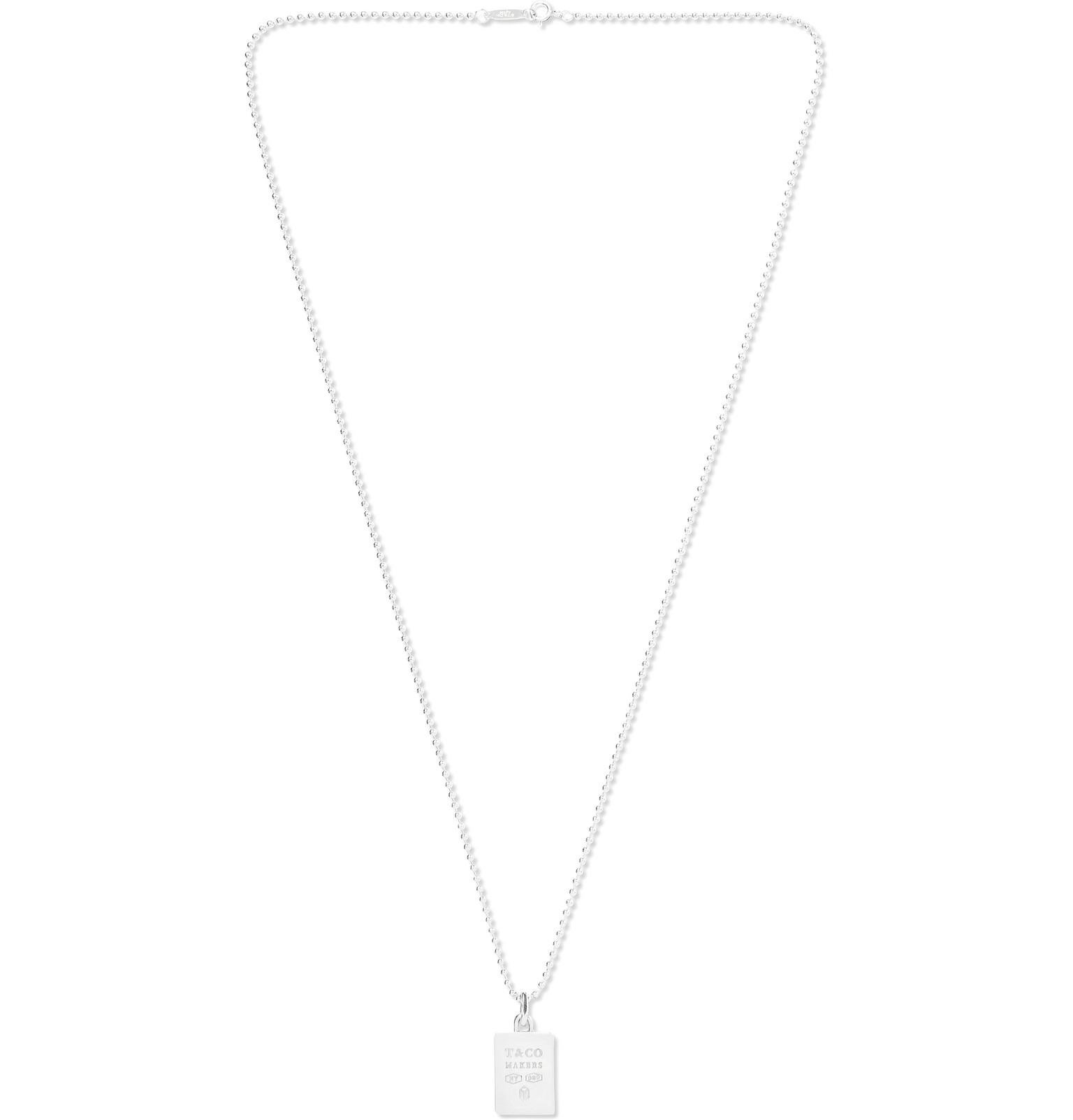 Tiffany & Co. Tiffany 1837 Makers Sterling Silver Necklace in Metallic ...