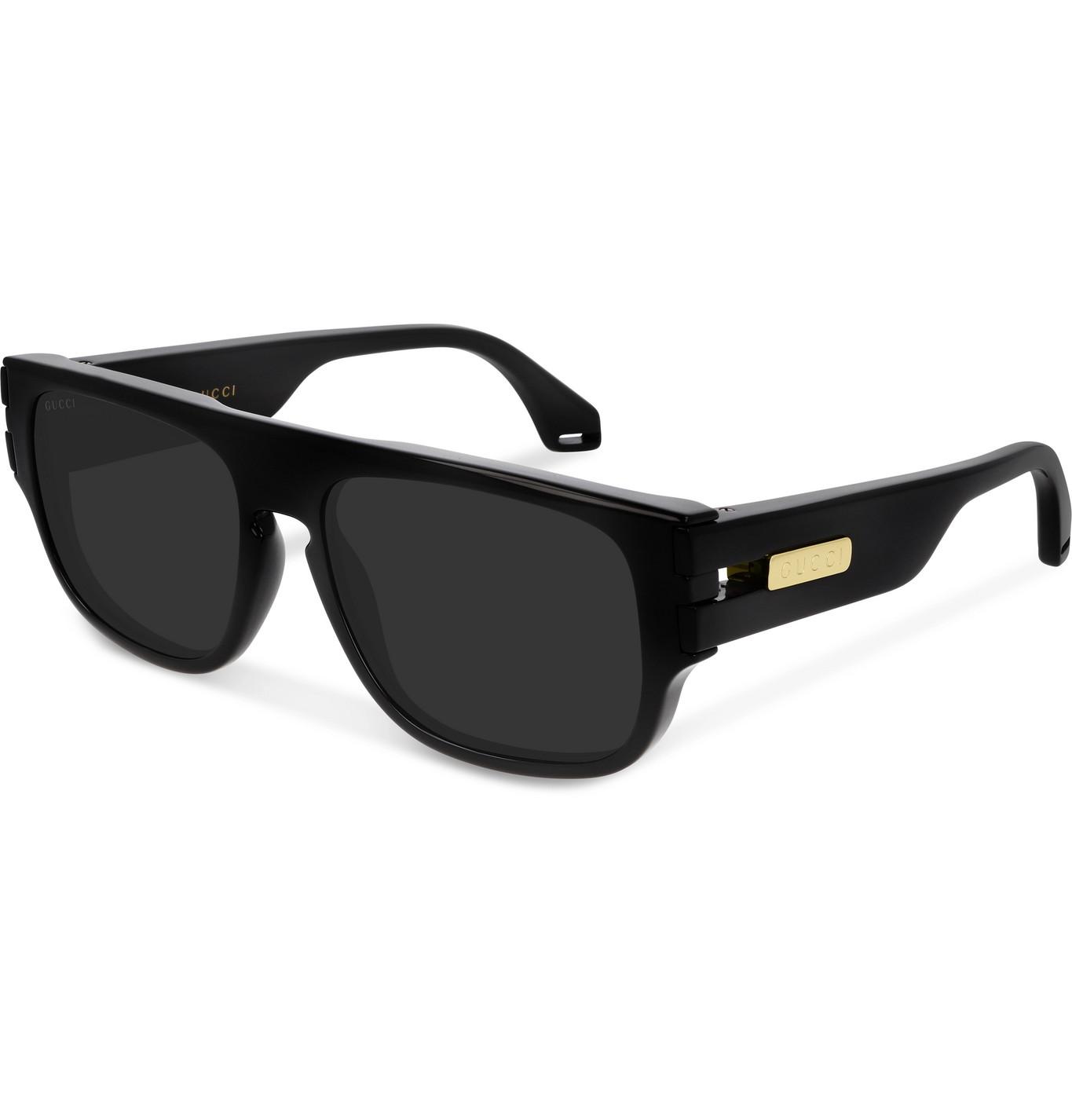 Gucci Square frame Acetate Sunglasses In Black For Men Lyst