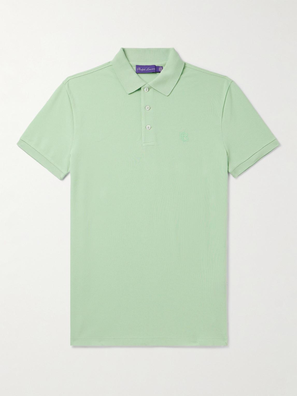 Green and purple polo cheap shirt