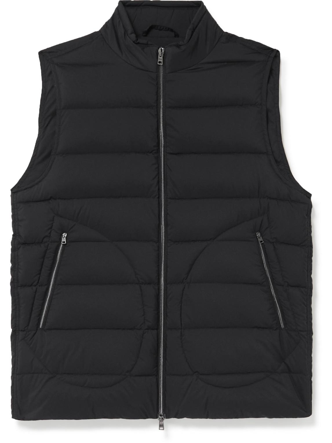 Herno Legend Quilted Shell Down Gilet in Black for Men | Lyst