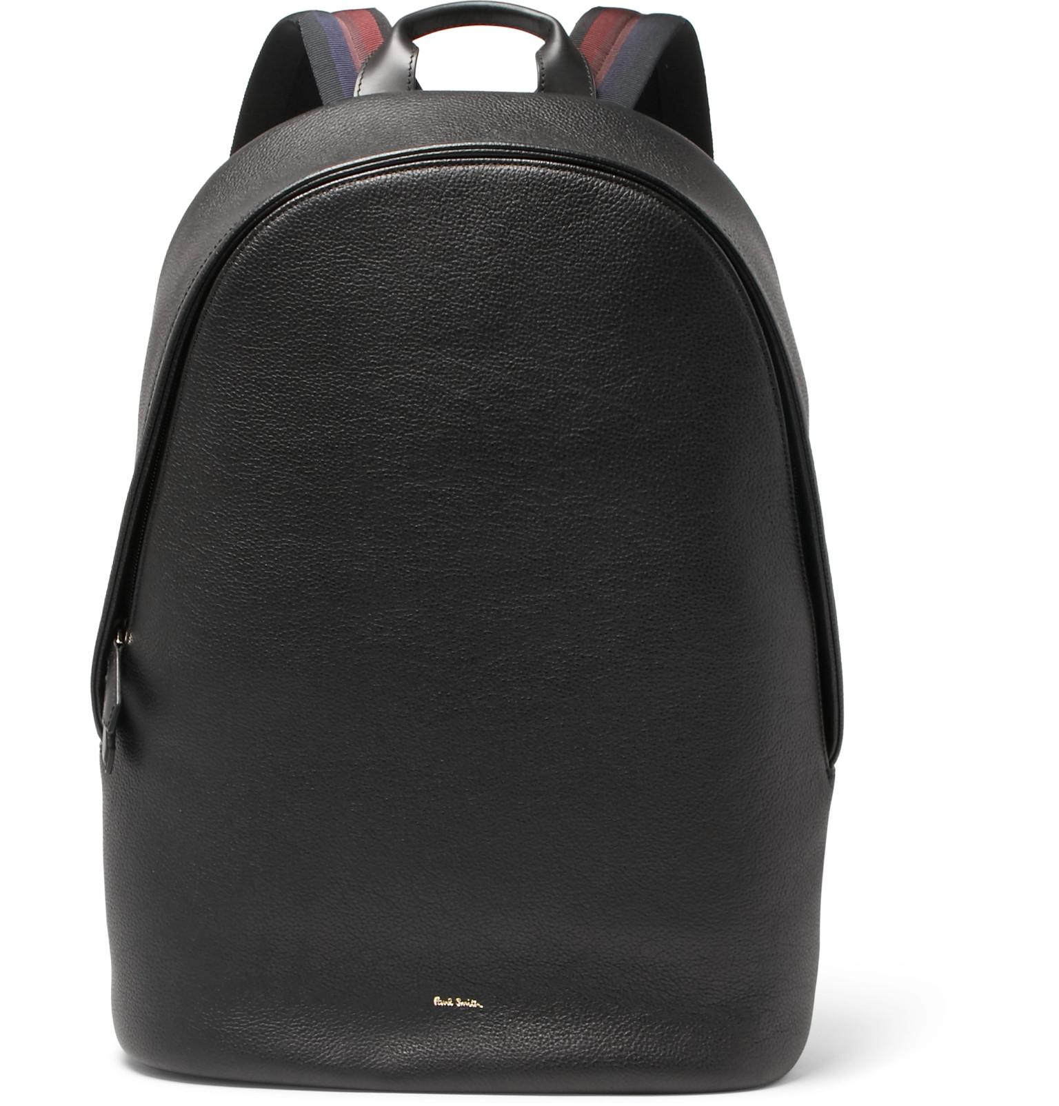 paul smith leather backpack