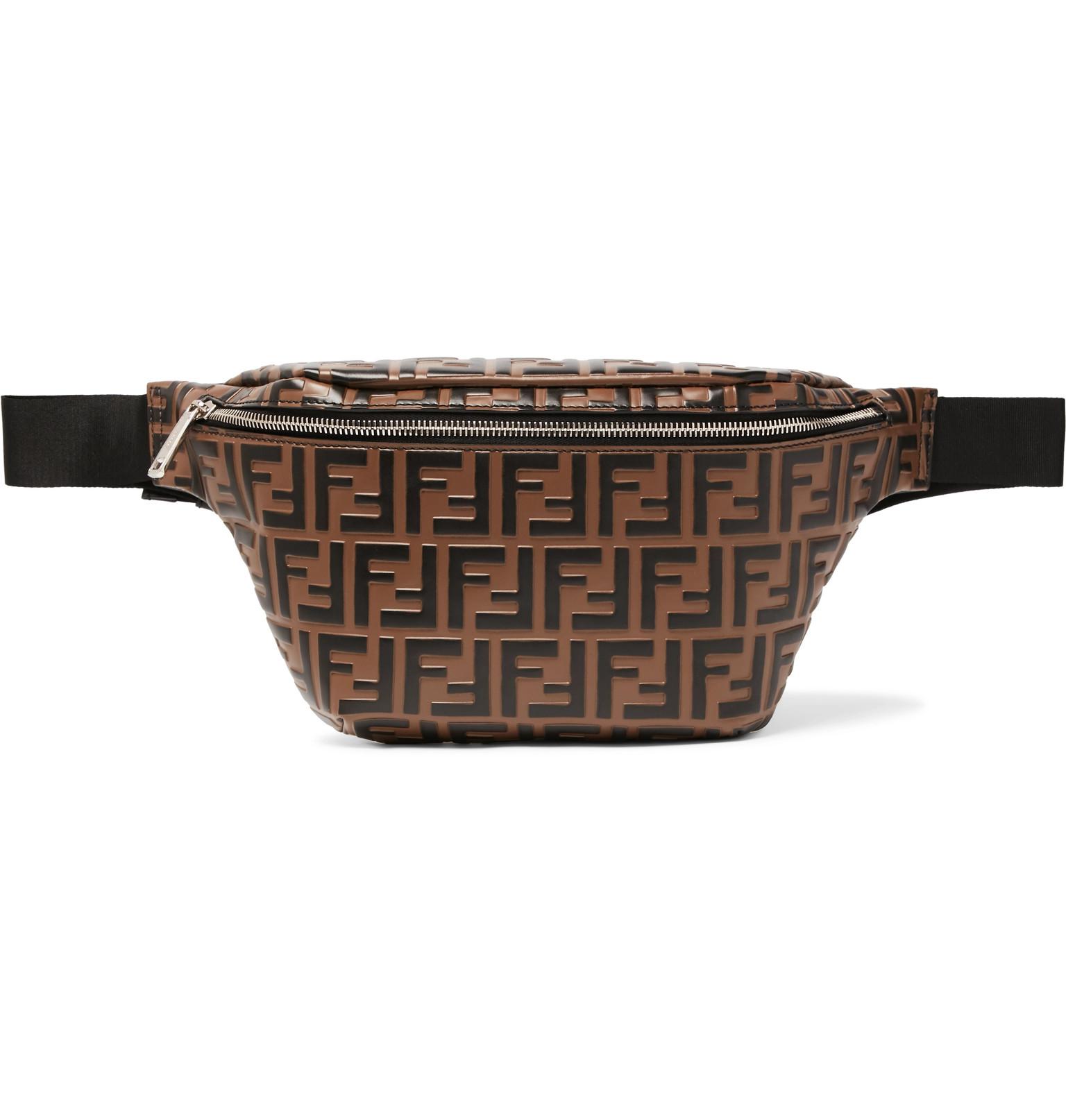 Fendi leather belt bag sale