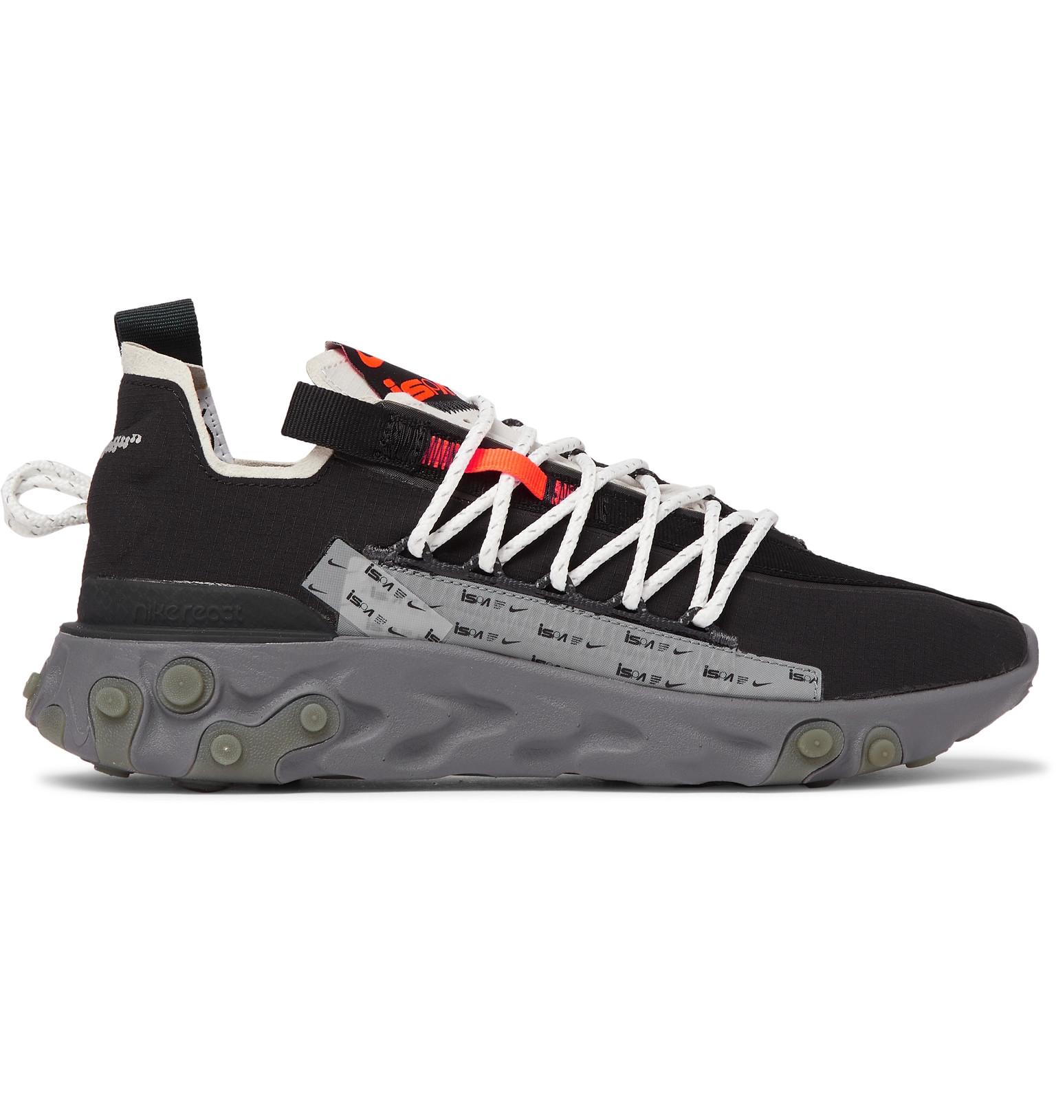 react runner wr ispa ripstop sneakers