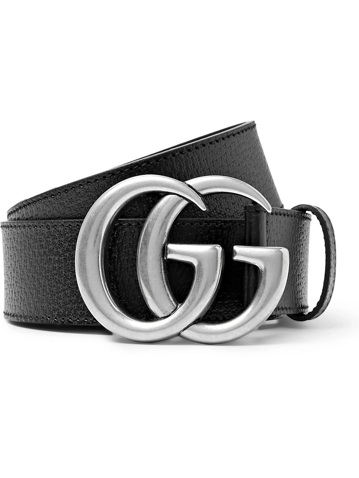 3cm Marmont Reversible Monogrammed Supreme Coated-Canvas Belt