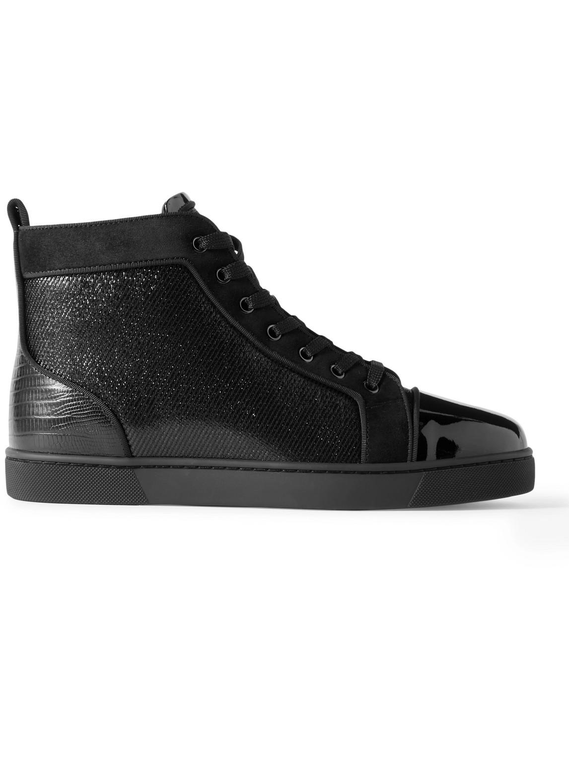 Christian Louboutin Louis Orlato Sneakers in Black for Men Lyst