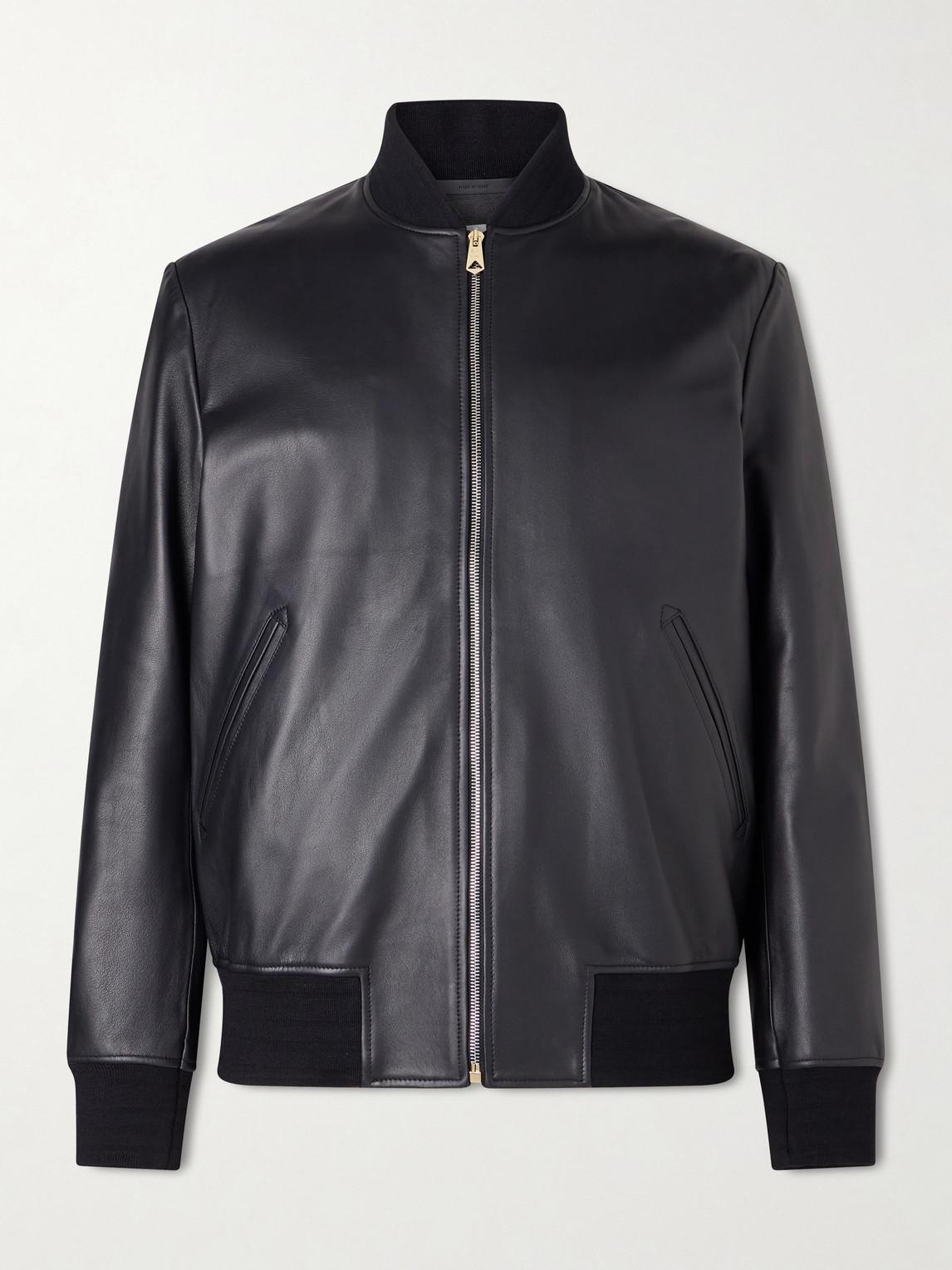 paul-smith-Black-Leather-