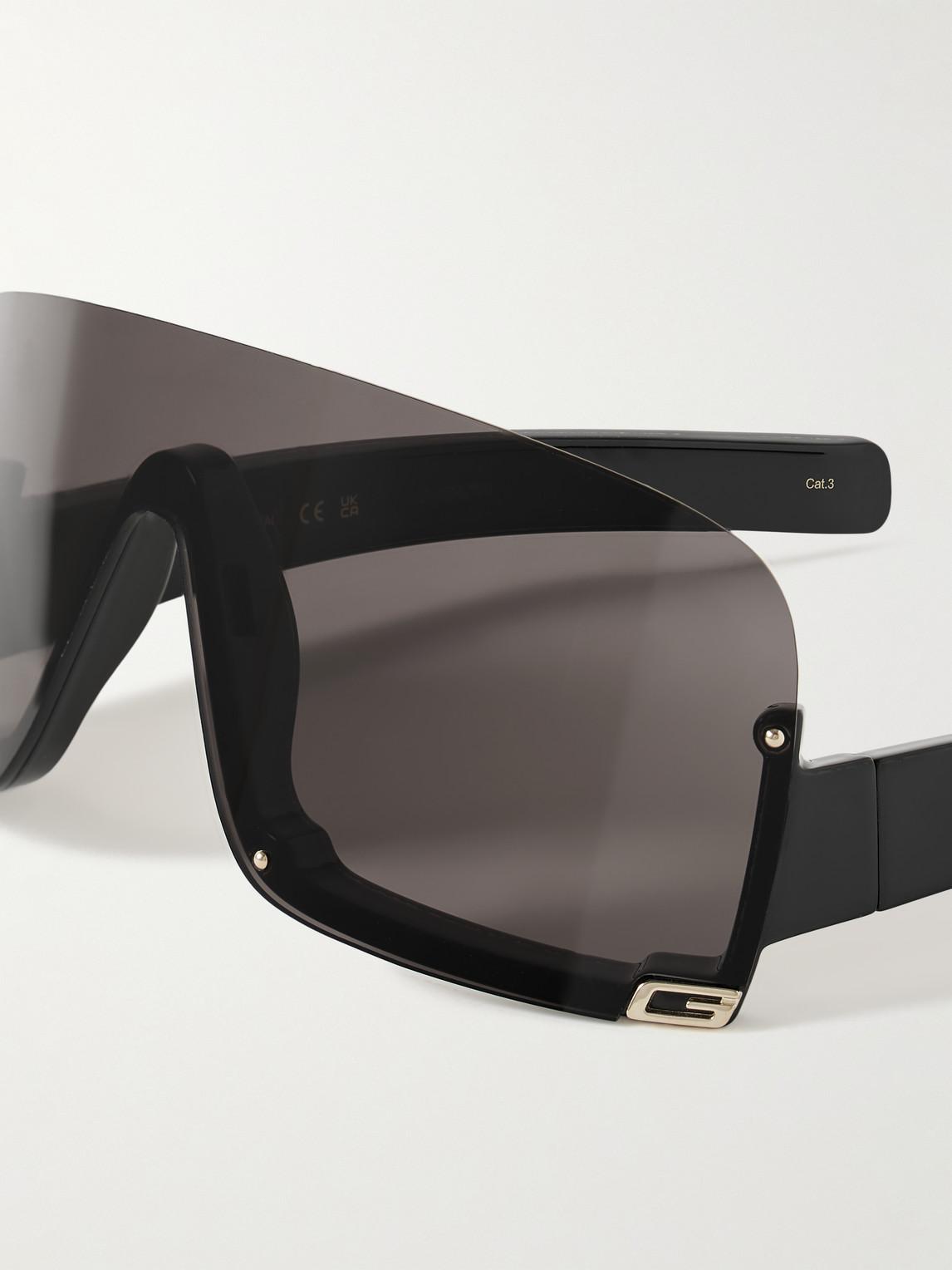 Gucci D-frame Acetate Sunglasses in Grey for Men | Lyst UK