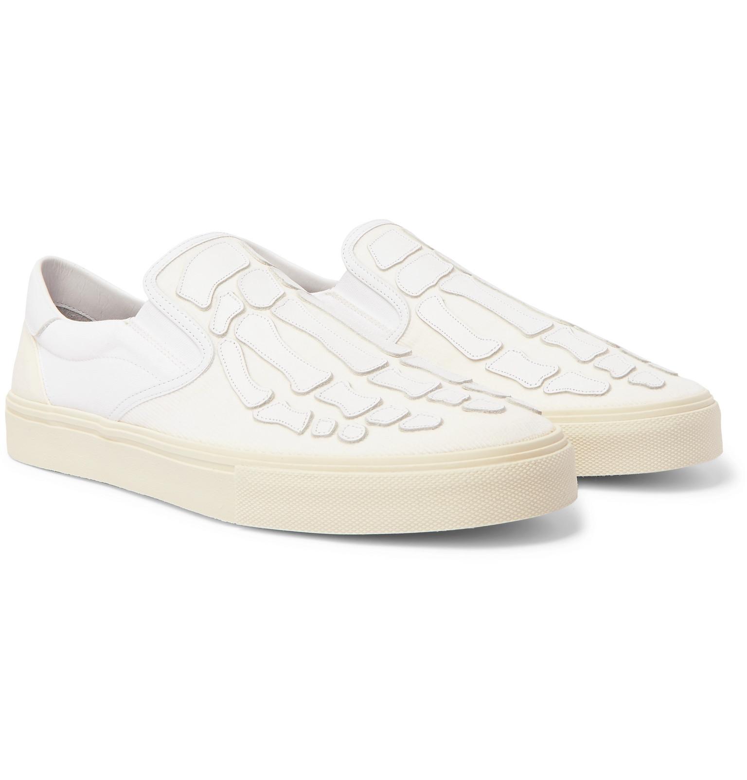 amiri skel toe slip on
