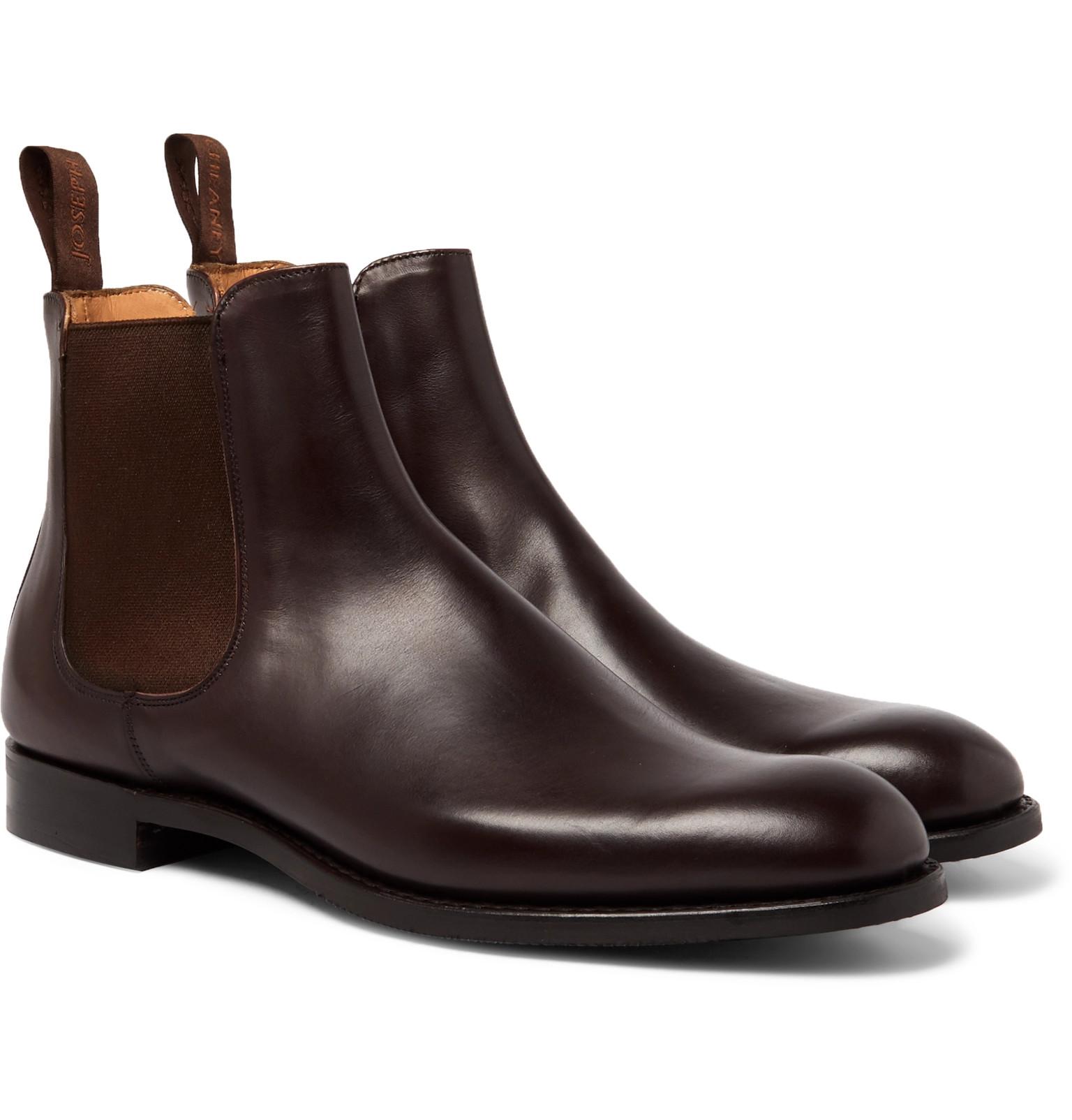Cheaney Godfrey Leather Chelsea Boots in Brown for Men - Lyst