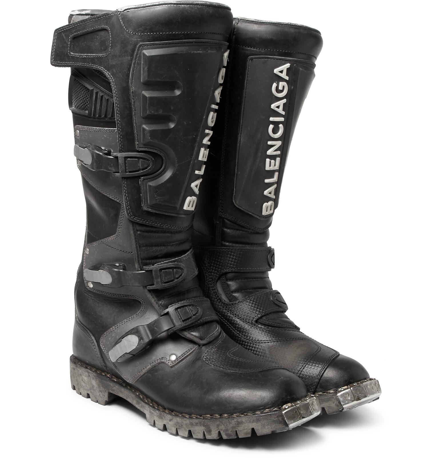 Balenciaga motocross boots Clearance