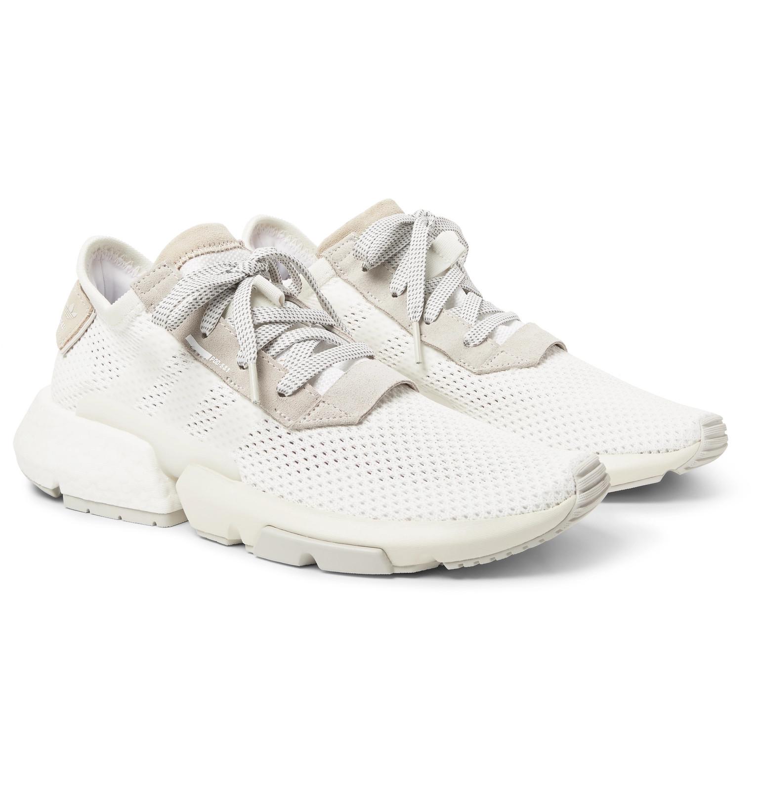 adidas mesh tennis shoes