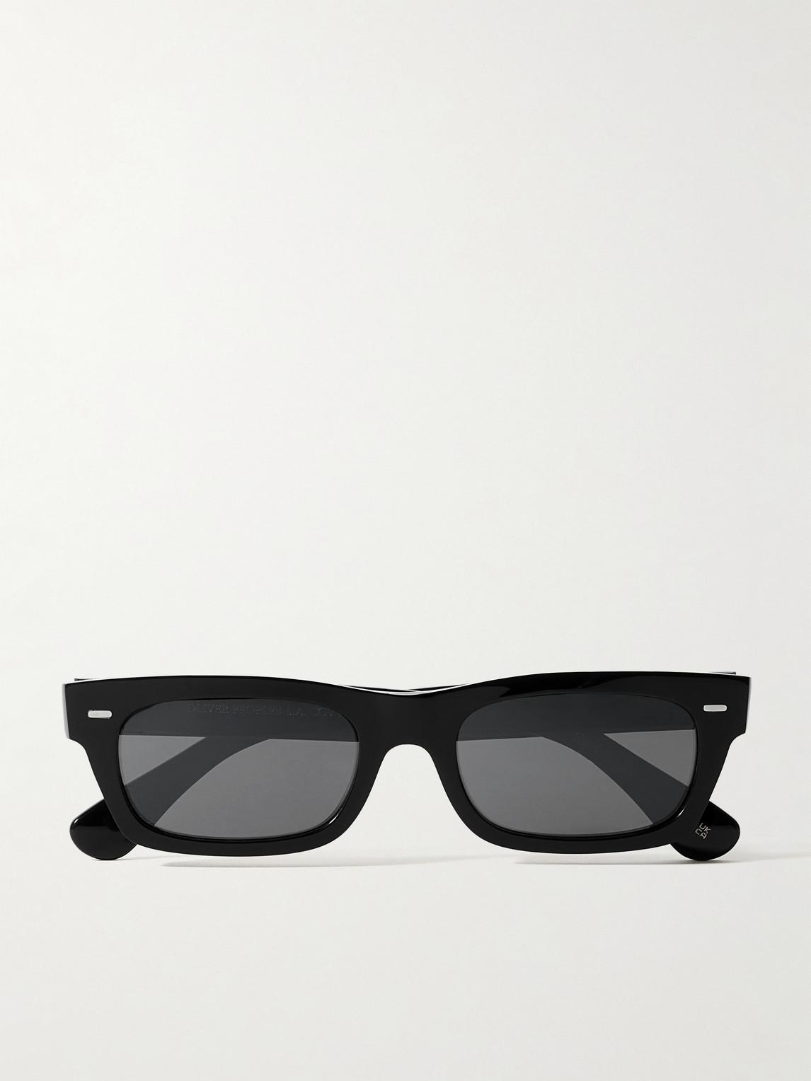 Oliver peoples black sunglasses sale