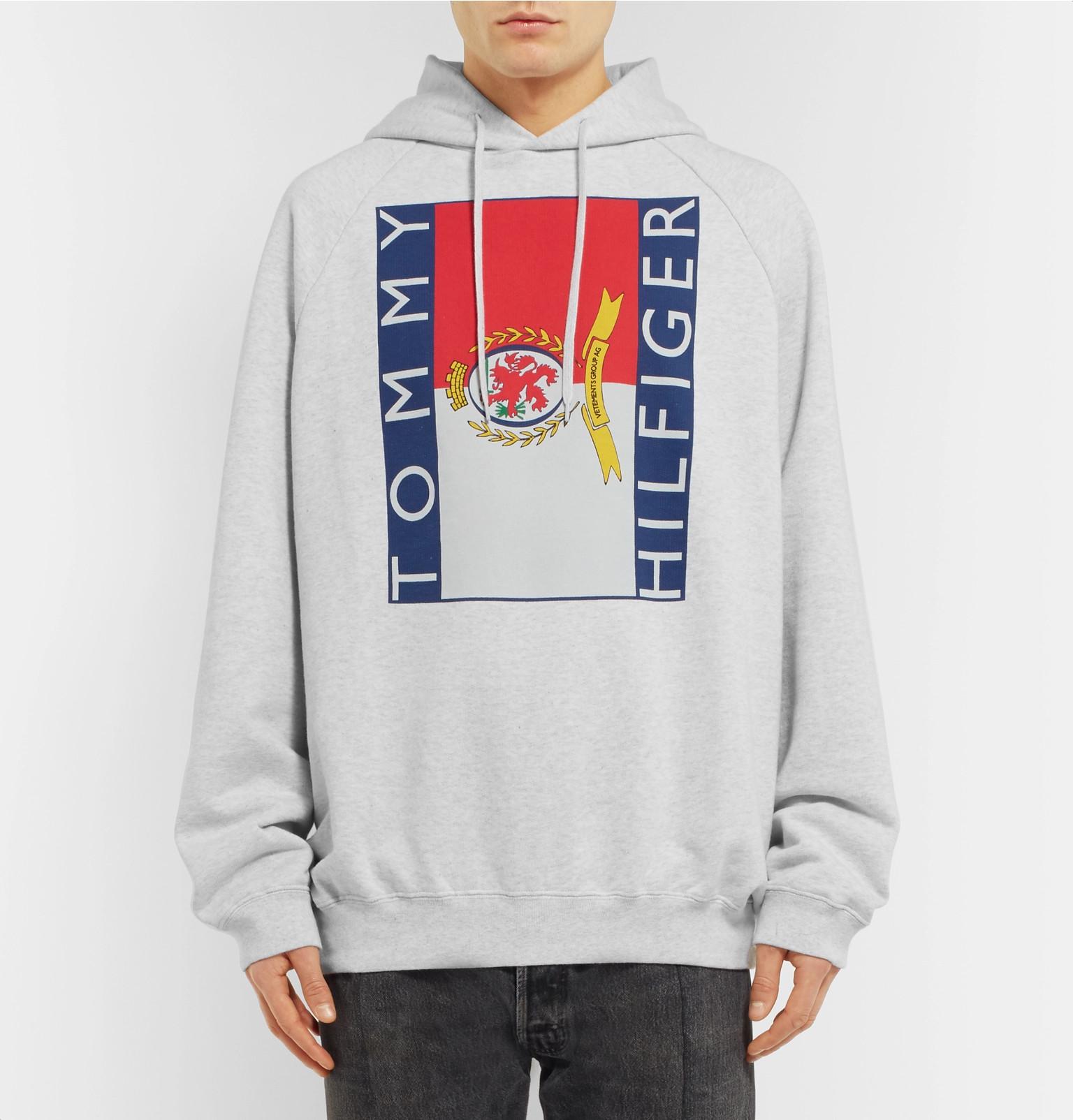 tommy vetements hoodie