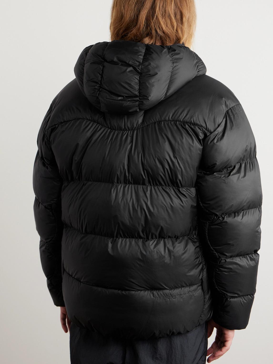 Nike hooded quilted shell down clearance coat