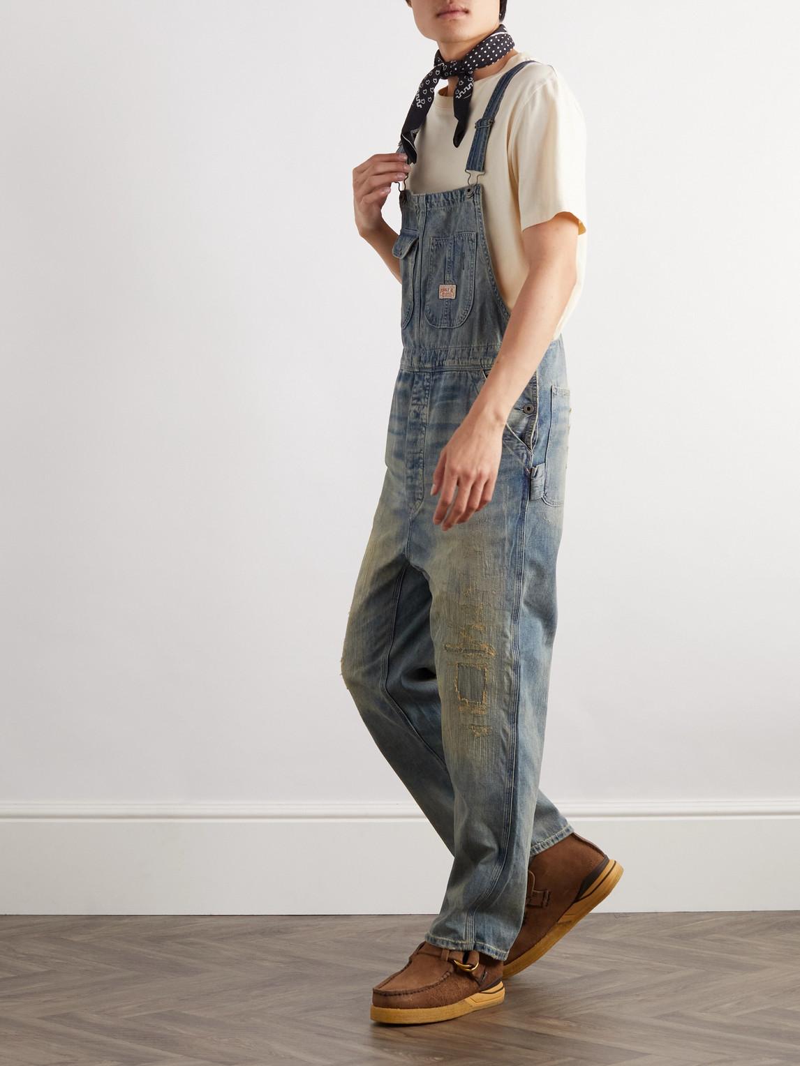 Distressed cheap denim jumper