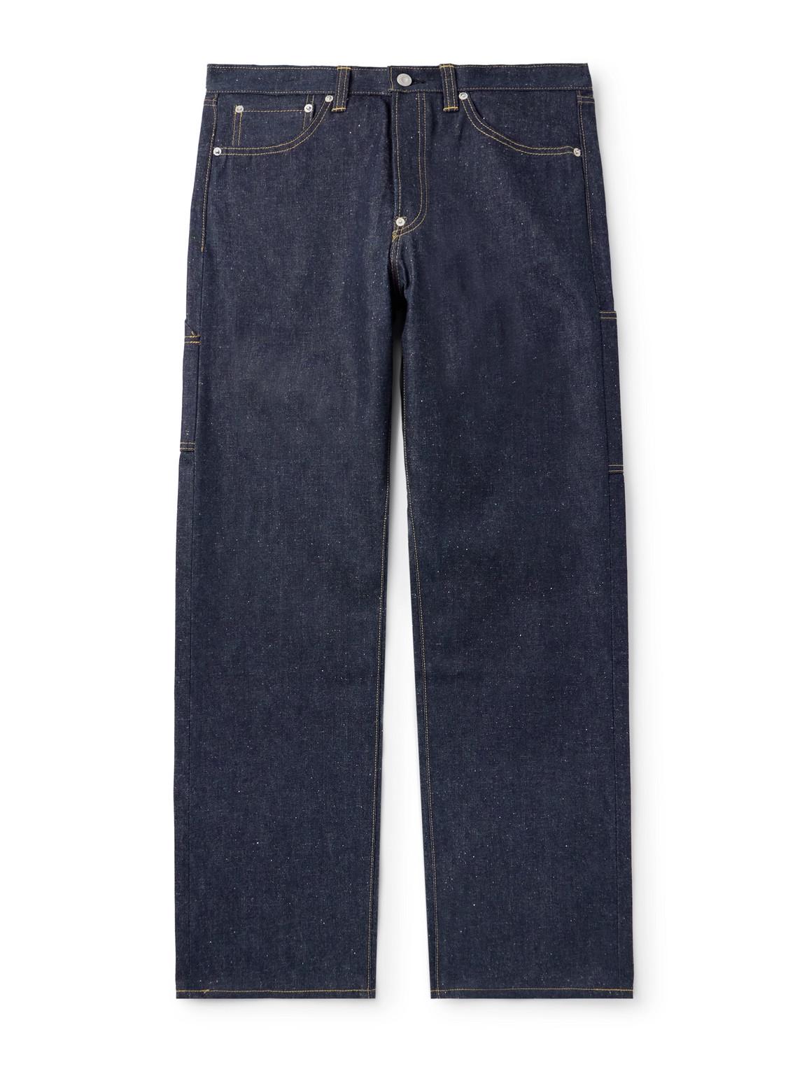 パンツ HUMAN MADE Heart Baggy Denim Pants L Kaptain-Sunshine-5P-Zipper-