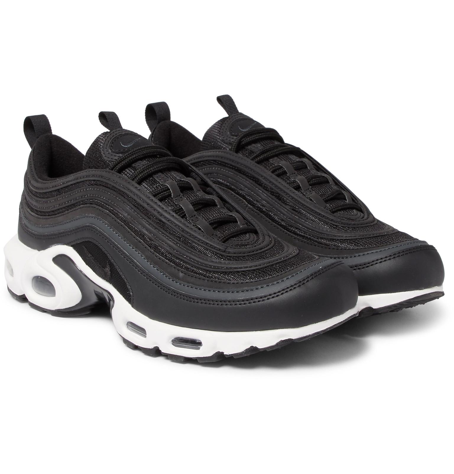 all black air max 97 plus