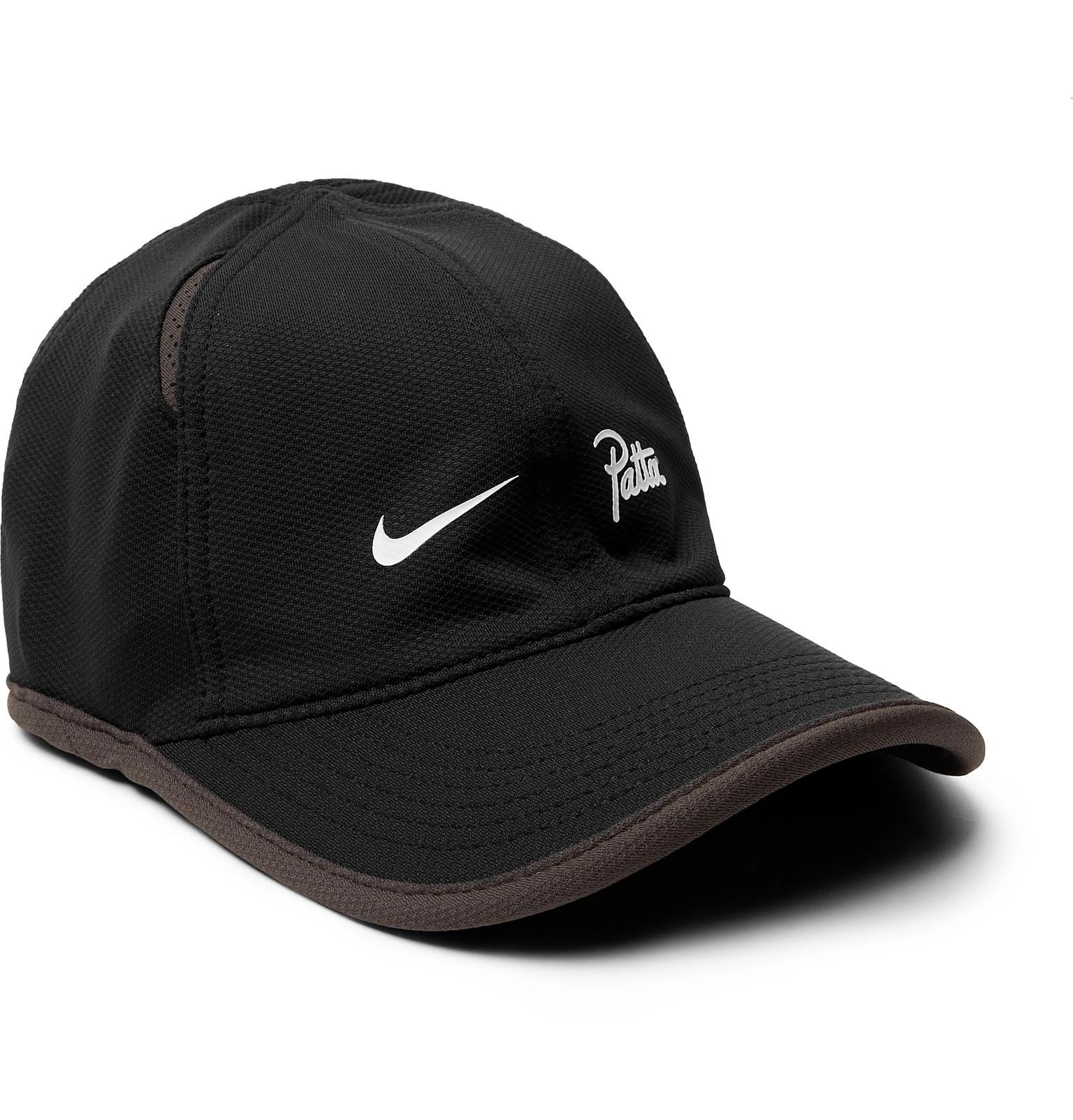 nike patta cap black