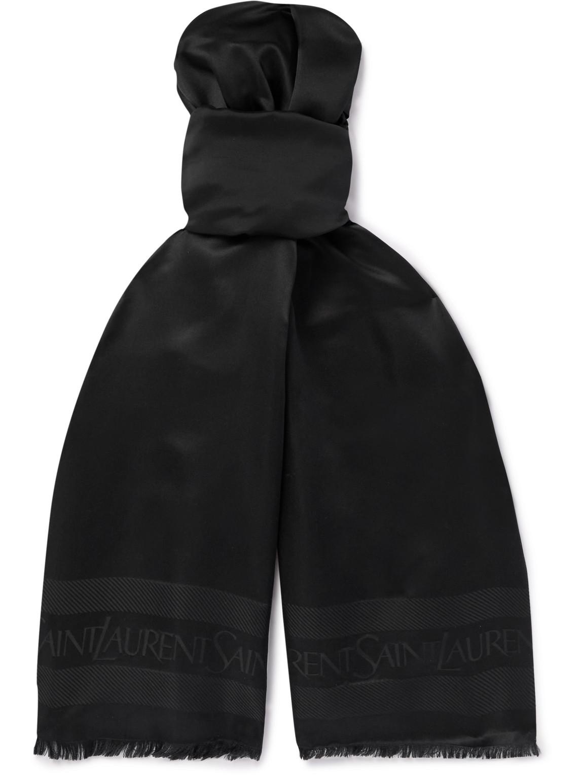 Saint Laurent - Woman - Black - Scarf main image 1