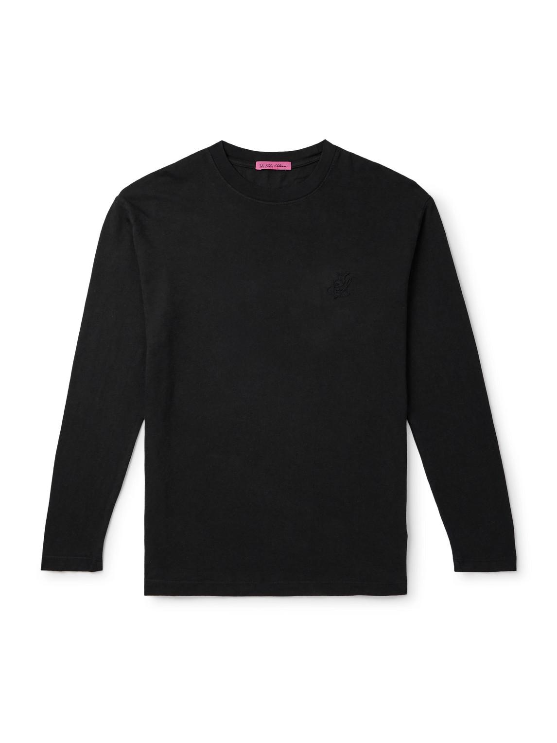 【最高峰】 The Elder Statesman 777 Tシャツ THE ELDER STATESMAN ID Surf printed cotton and cashmere