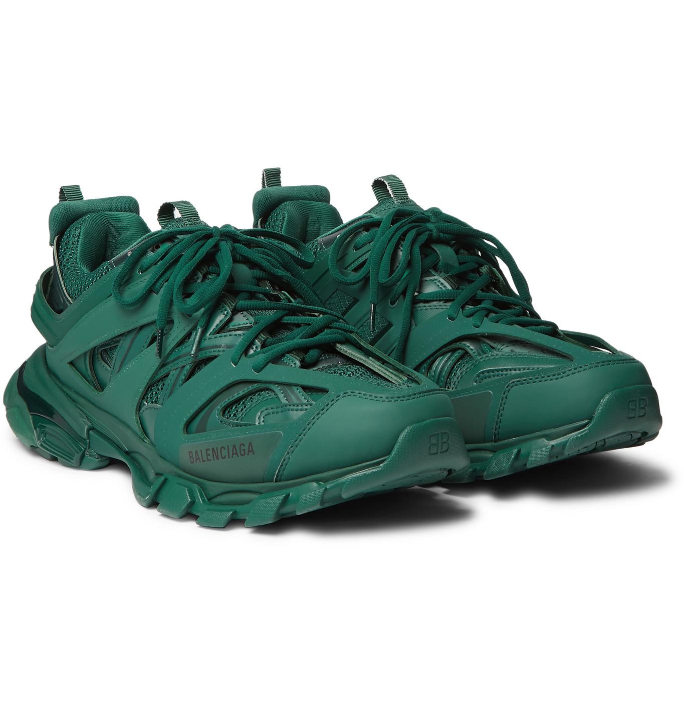 mens green balenciaga sneakers