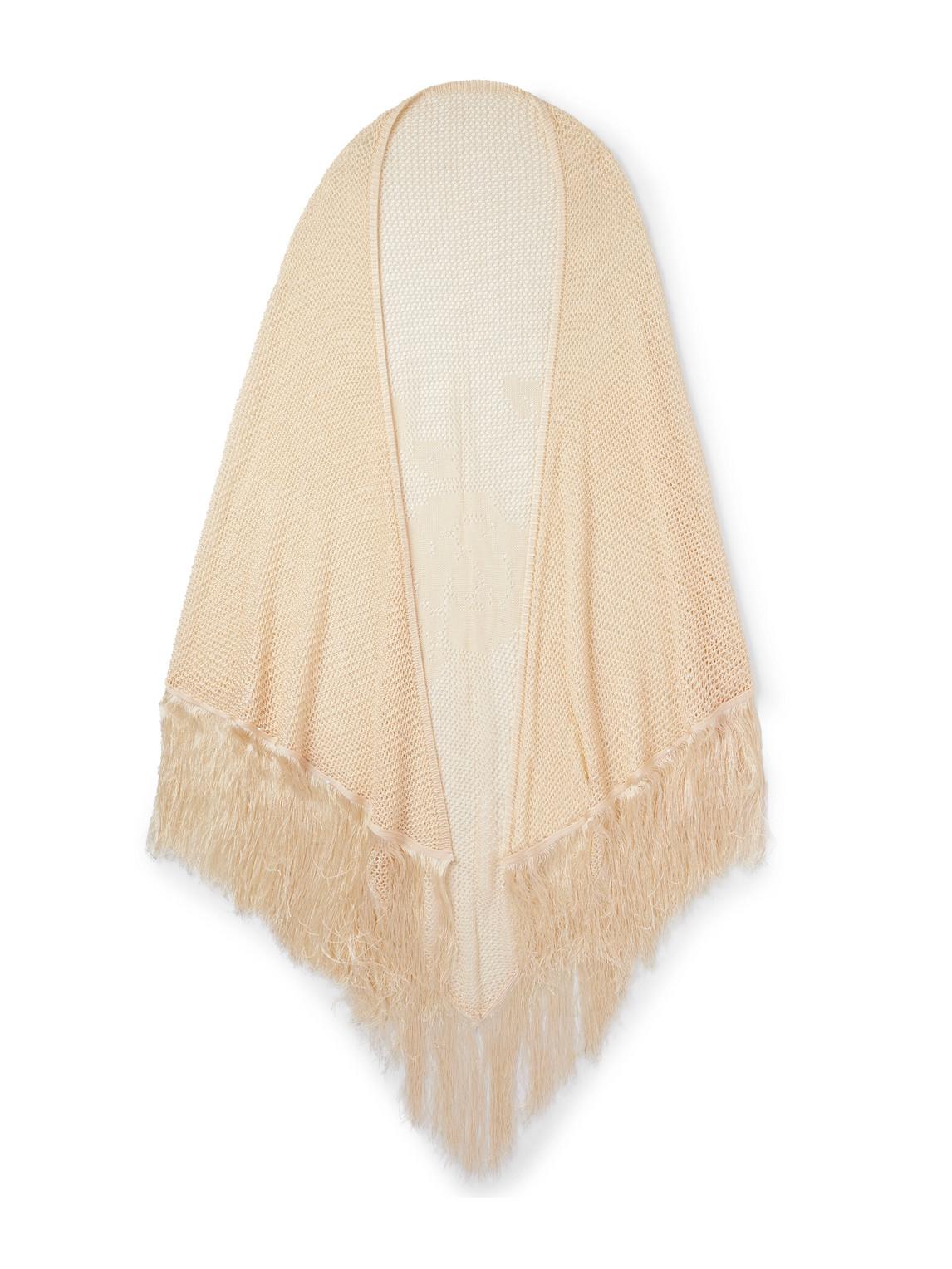 Our Legacy - Piano Scarf Silver Sparkle Crooner Viscose