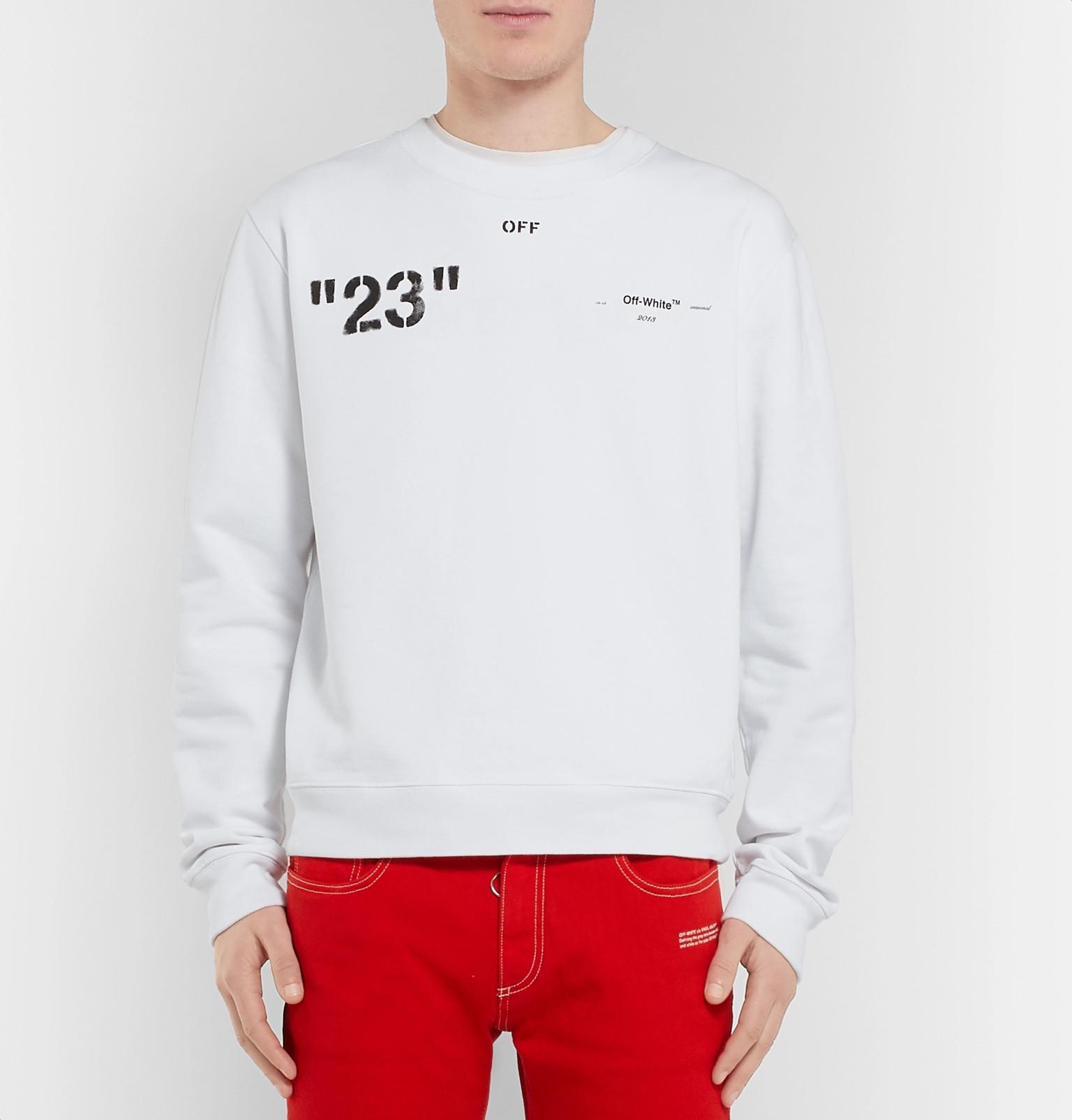 off white 23 hoodie