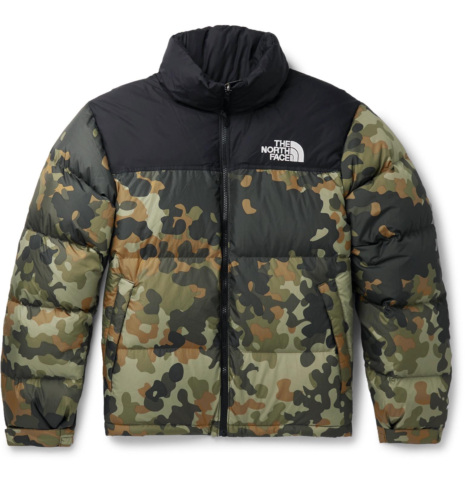 north face jacket army