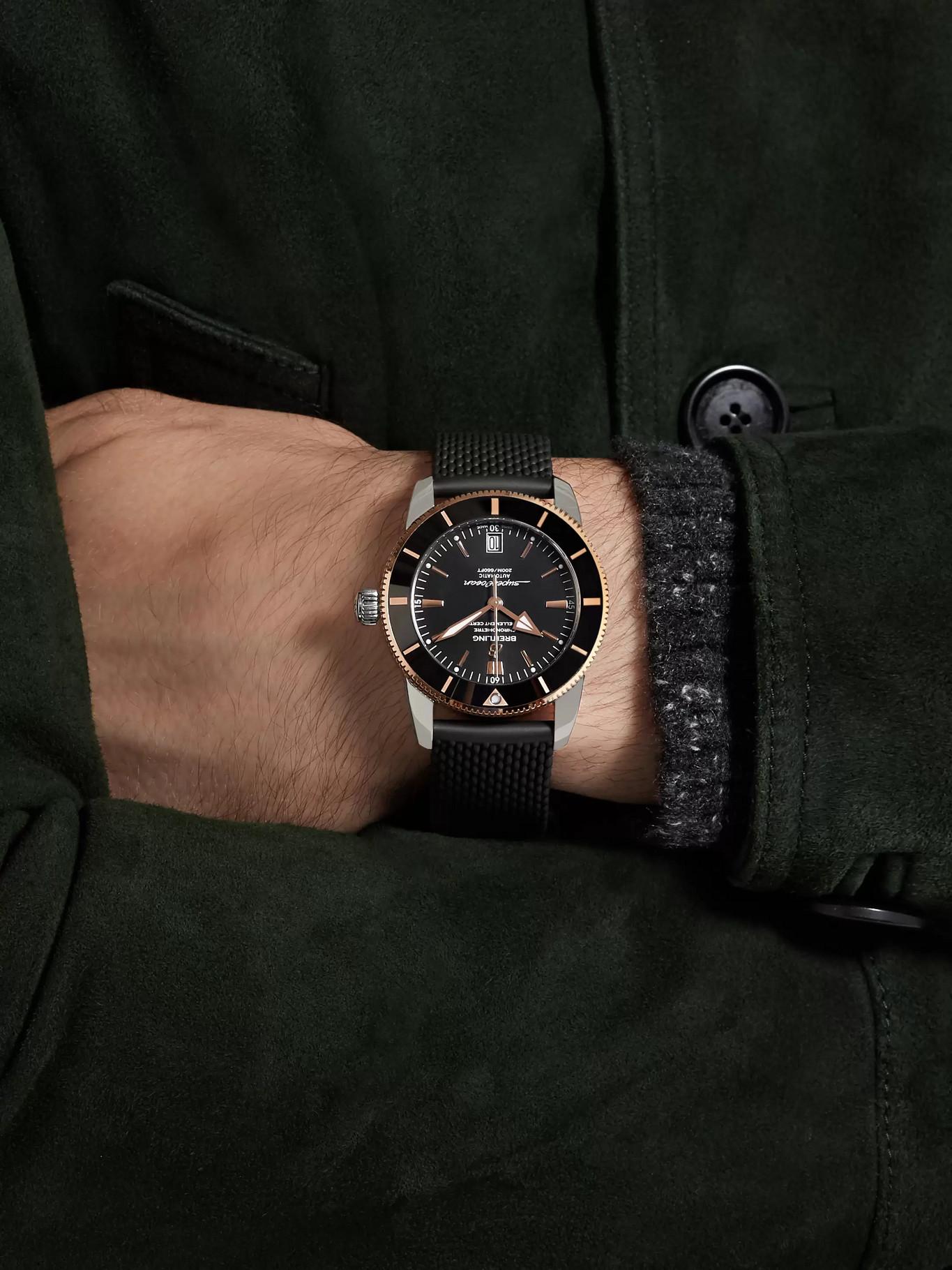 breitling superocean heritage 42 black