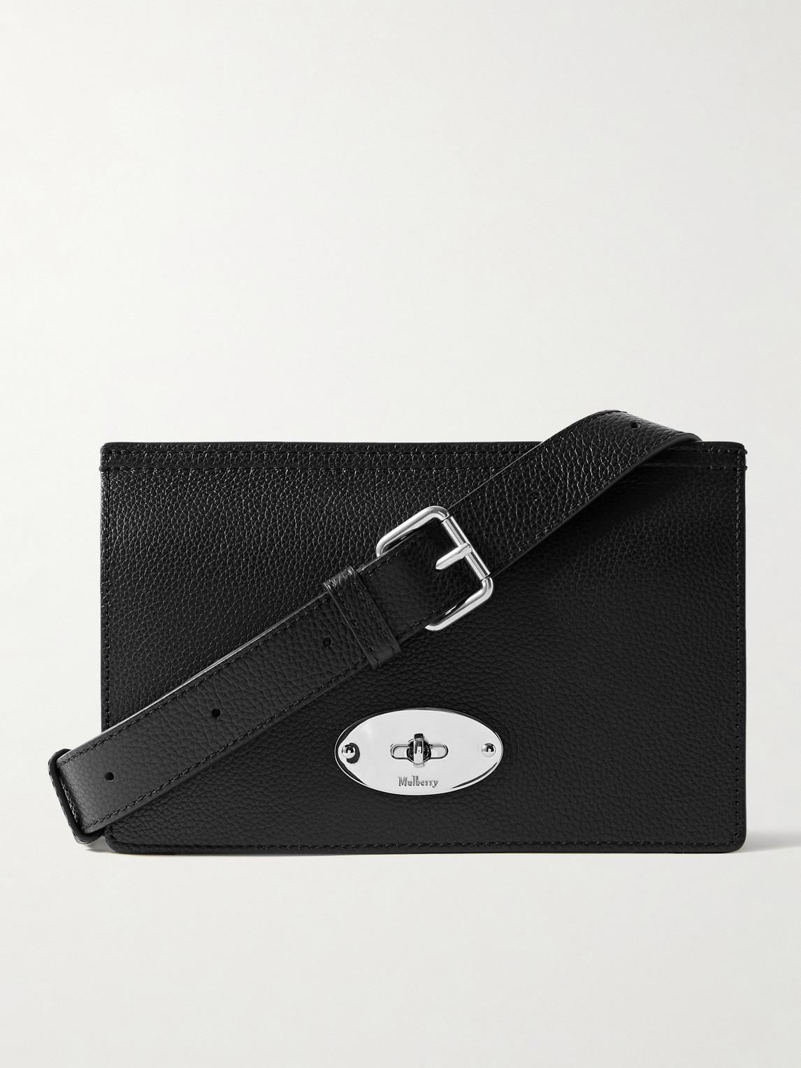 Mulberry East West Antony Small Fullgrain Leather Messenger Bag in Black for Men Lyst UK