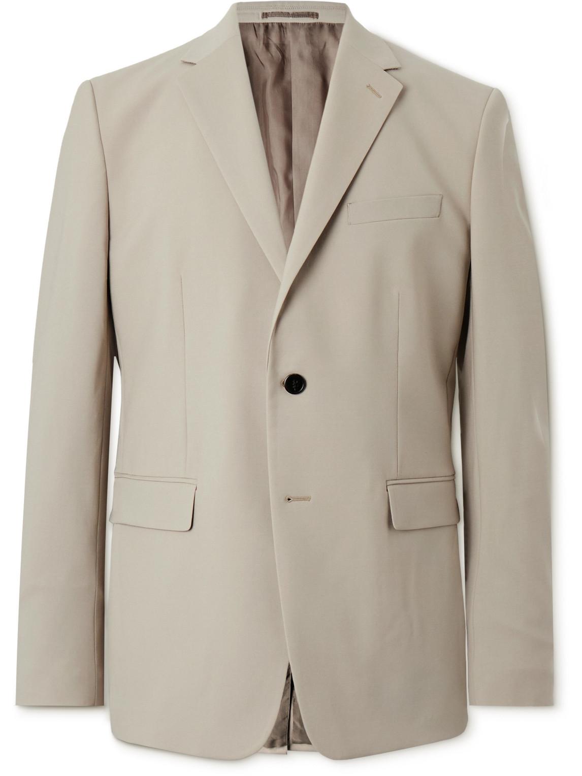 Theory Chambers Virgin Wool-blend Twill Suit Jacket in Natural for