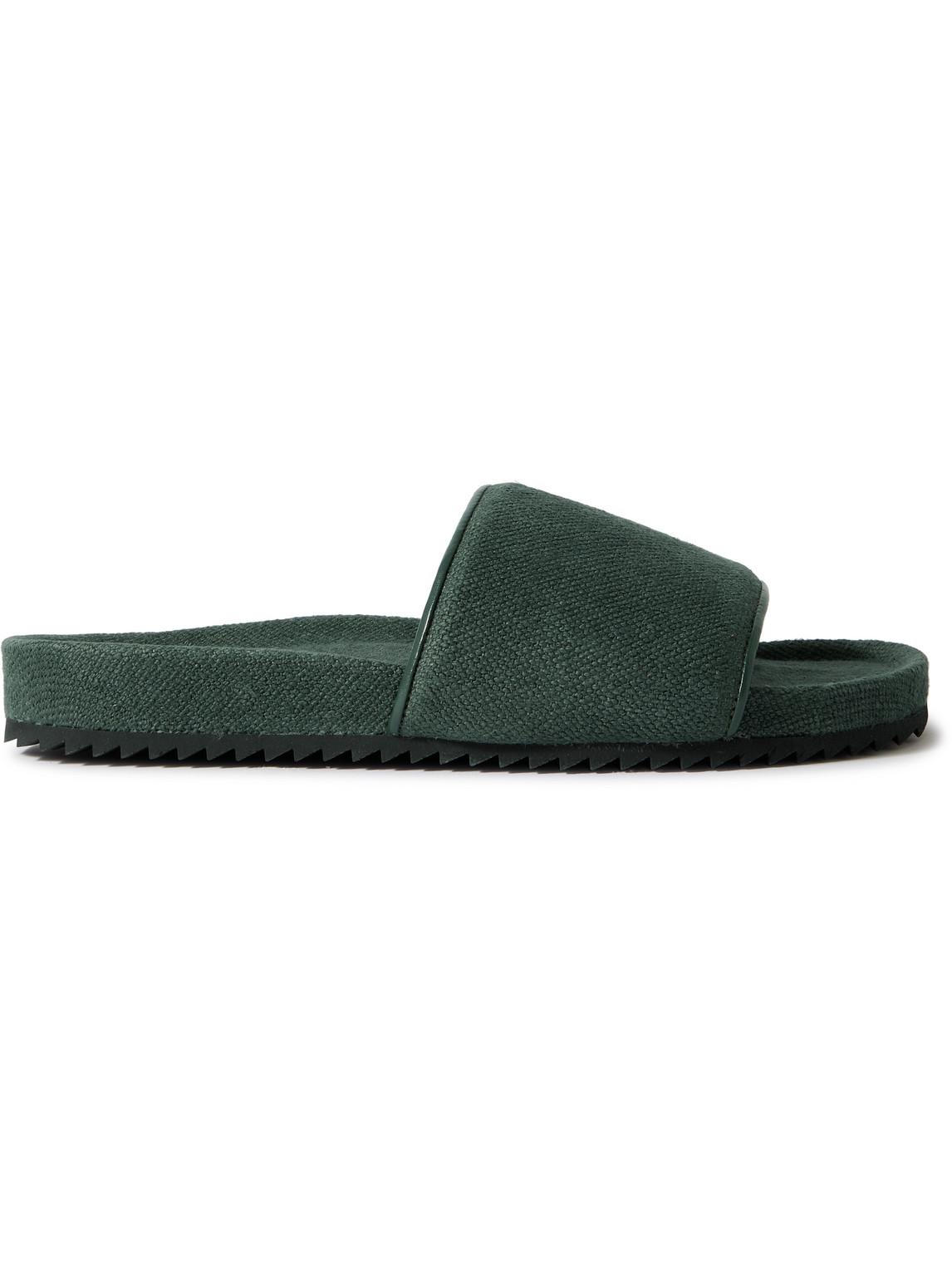 【Frescobol Carioca】 Humbertoレザースライド HUMBERTO SLIDERS – Frescobol Carioca