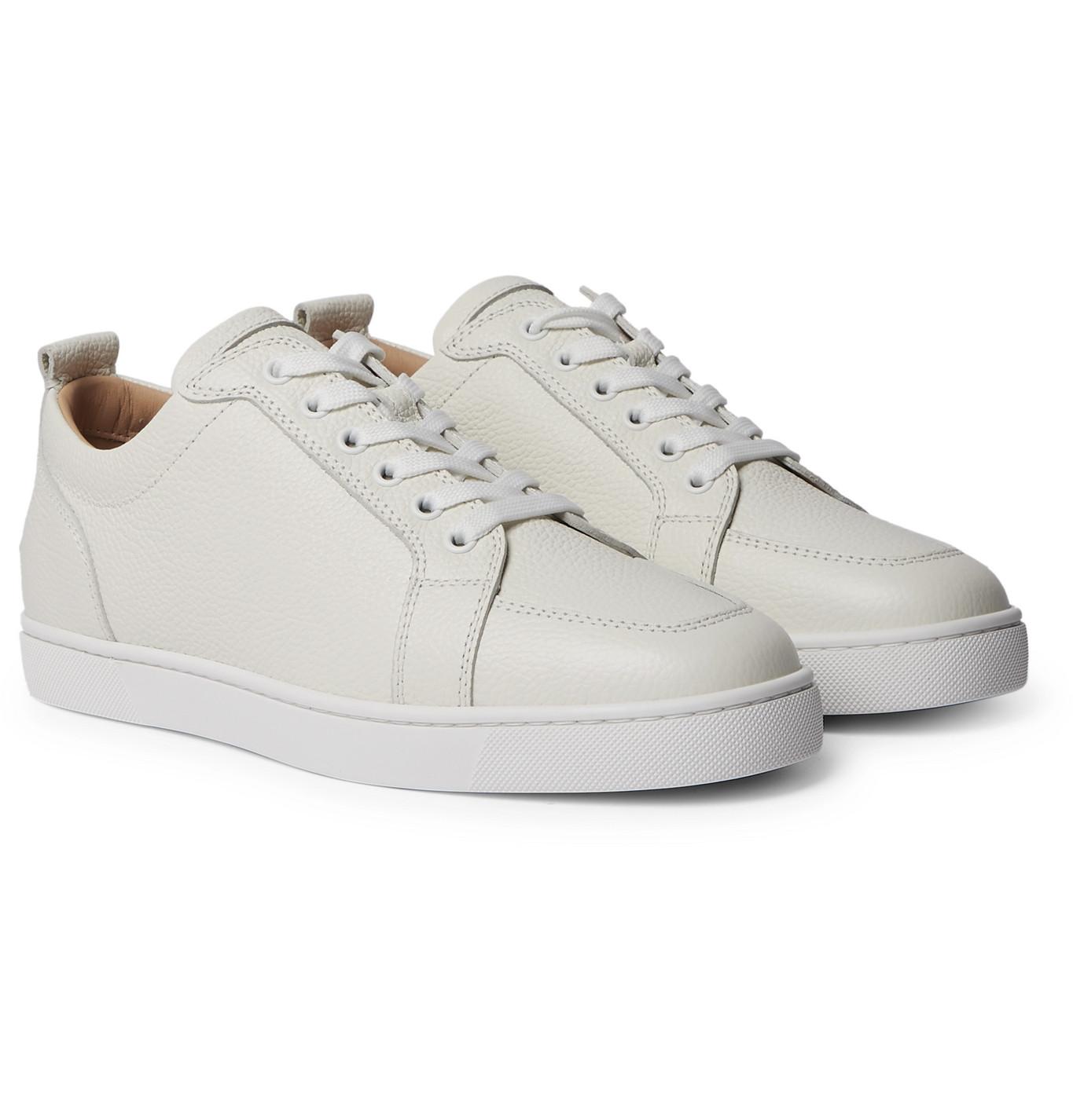 full grain leather sneakers