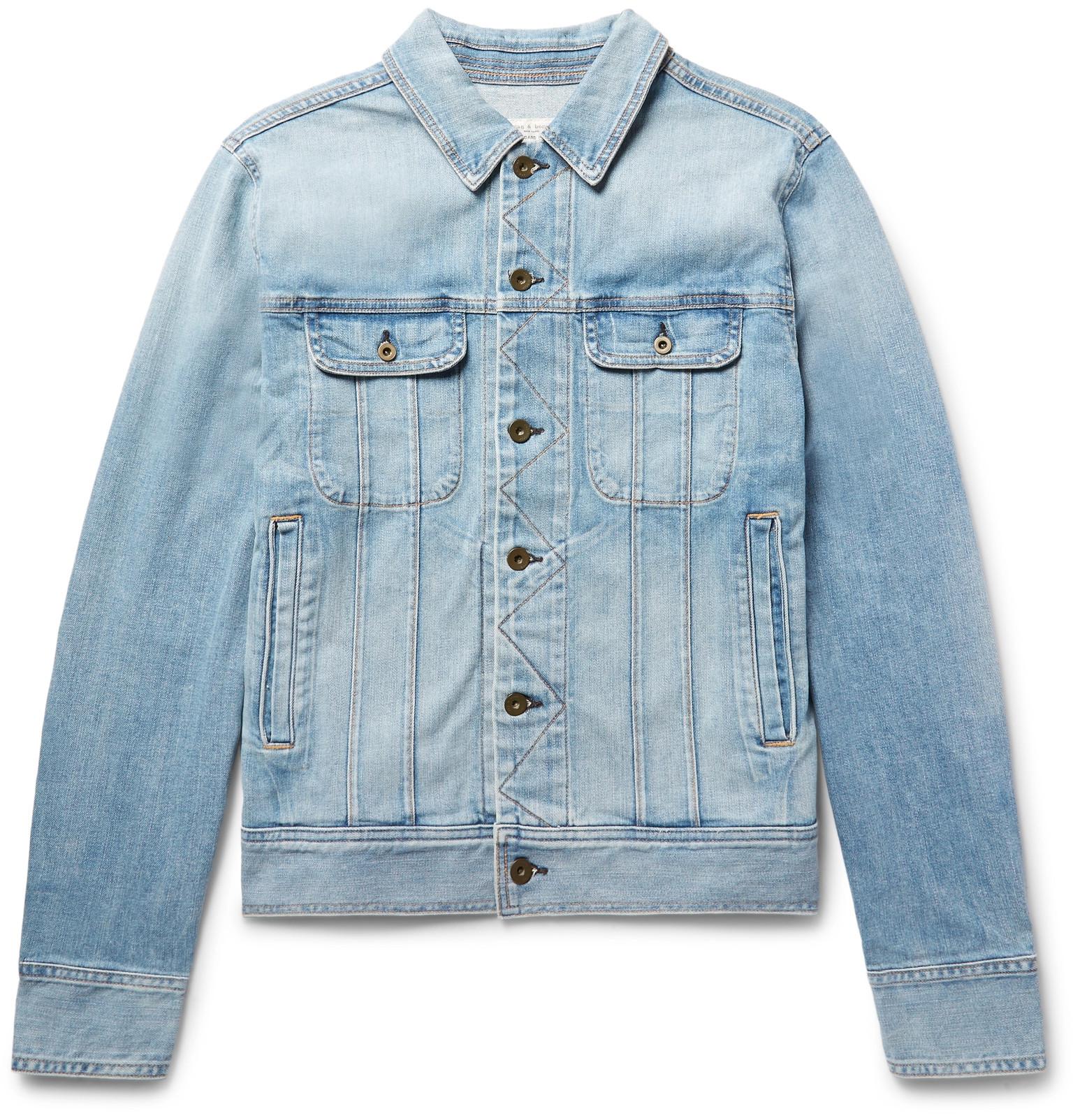 faded jeans jacket