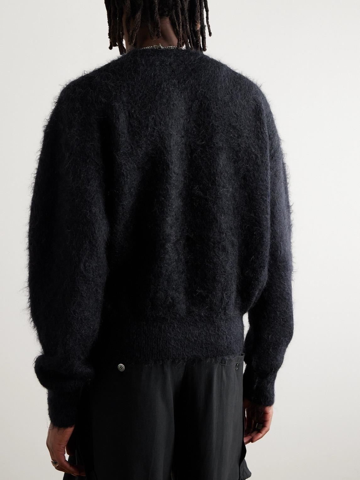 SAINT MXXXXXX logo mohair knit 【公式通販】