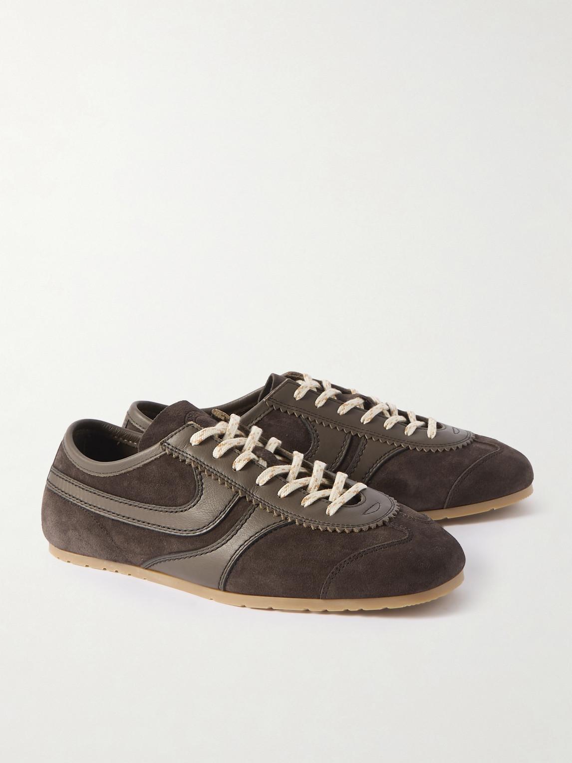 dries-van-noten-Brown-Leather-