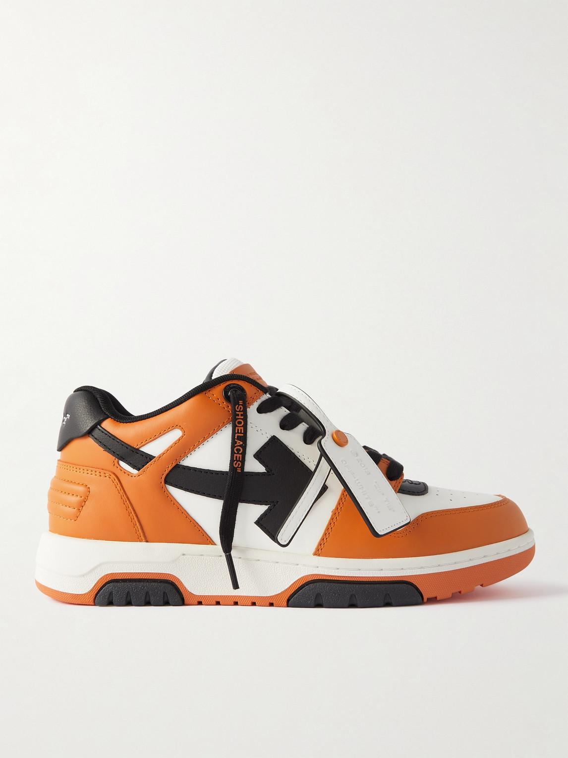 Off-White c/o Virgil Abloh Out Of Office Low-top Sneakers in Orange for Men  | Lyst UK