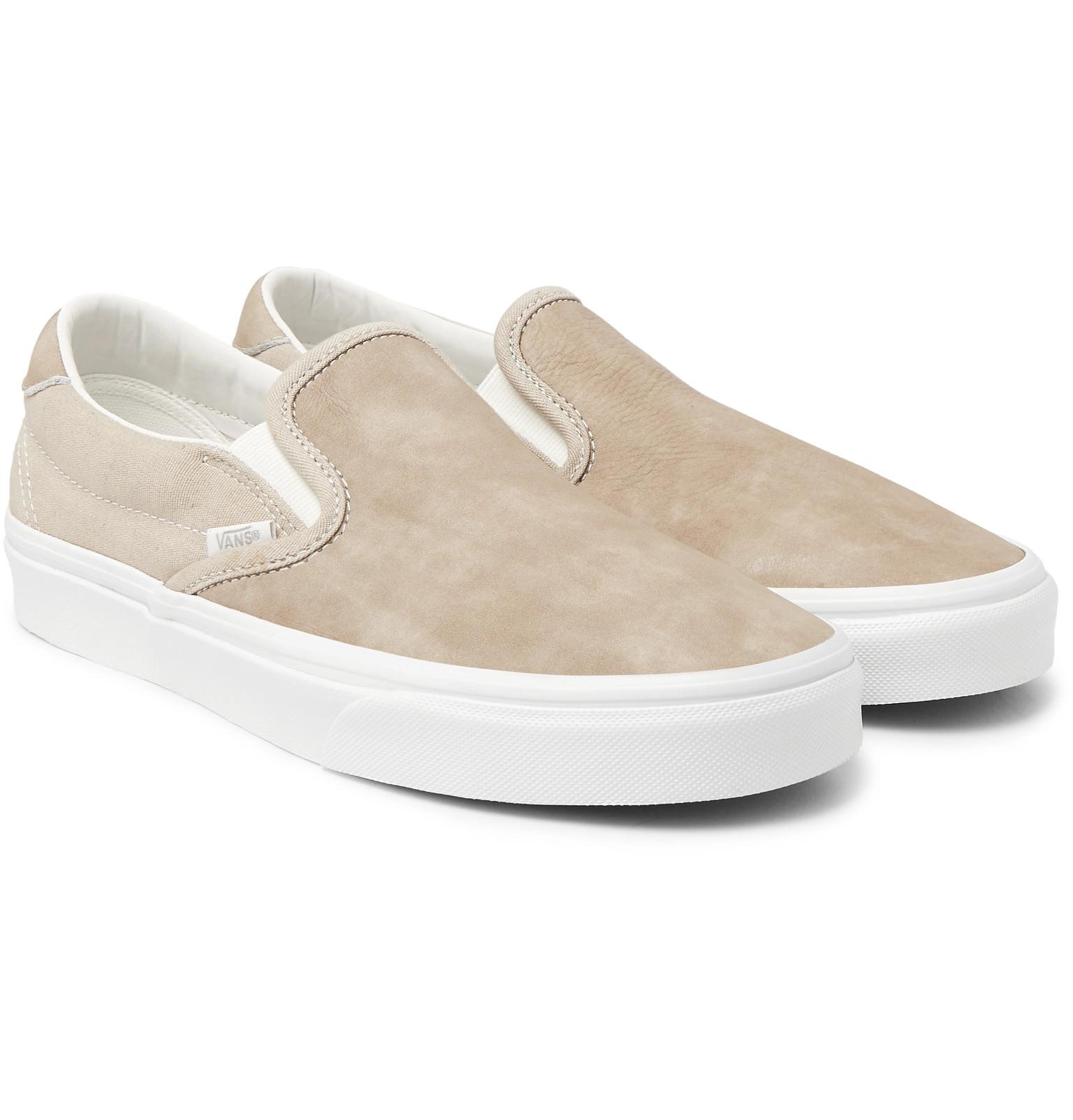 vans nubuck