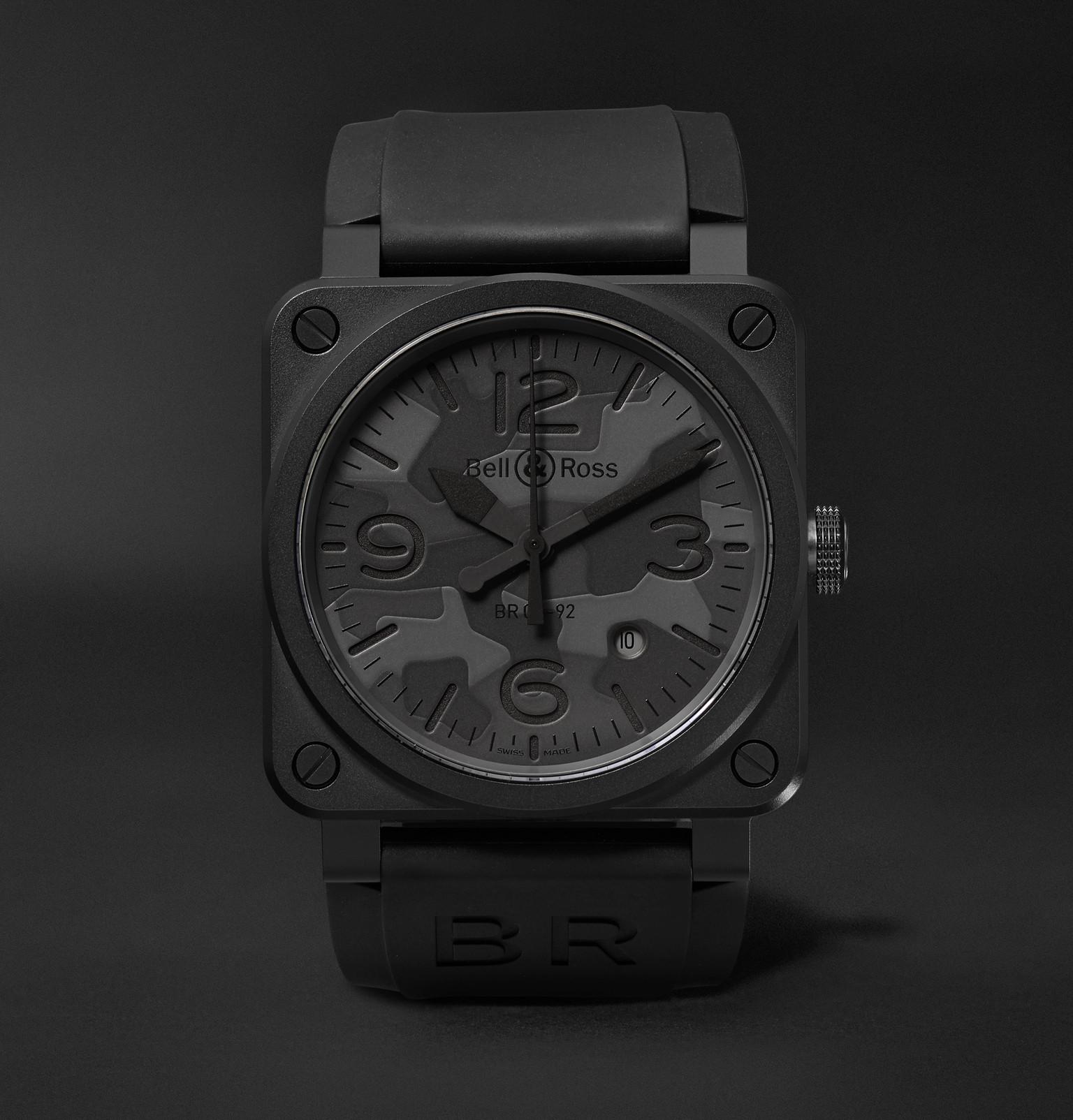 bell & ross black camo